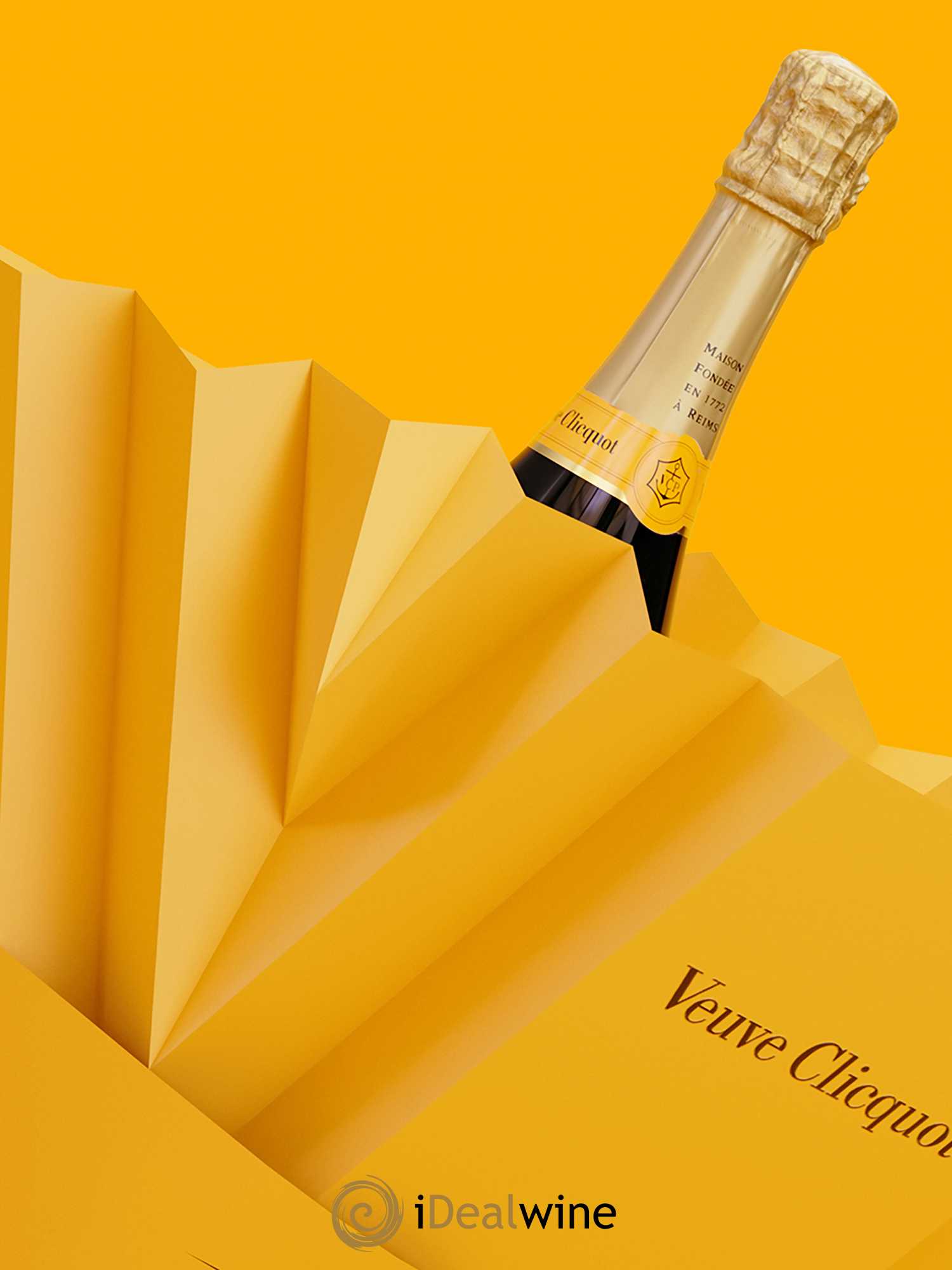 Carte Jaune Ice Box Veuve Clicquot Ponsardin  - Lot de 1 bouteille - 1