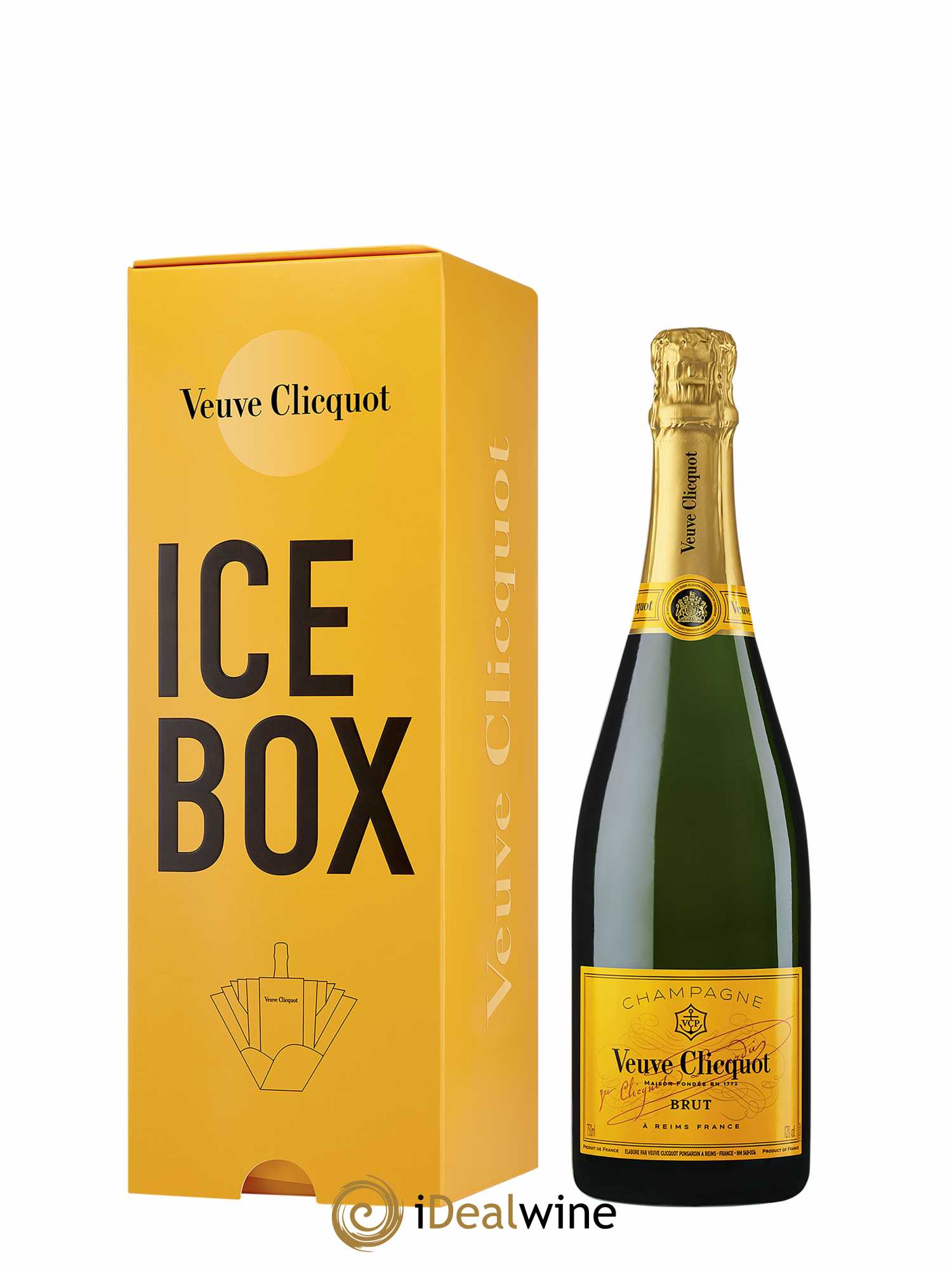 Carte Jaune Ice Box Veuve Clicquot Ponsardin  - Lot de 1 bouteille - 0