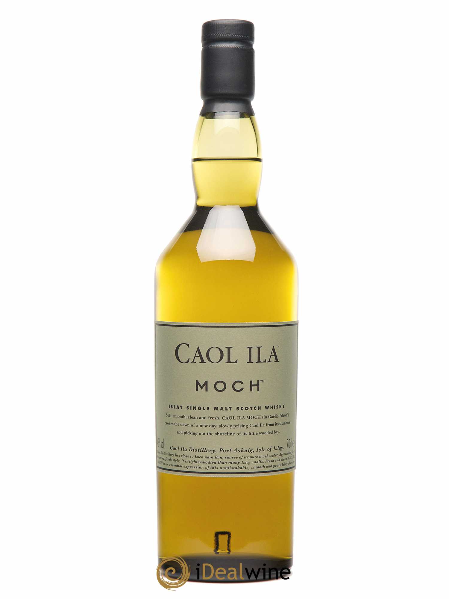 Caol Ila Single Malt Scotch Moch (70cl) - Lot de 1 bouteille - 1