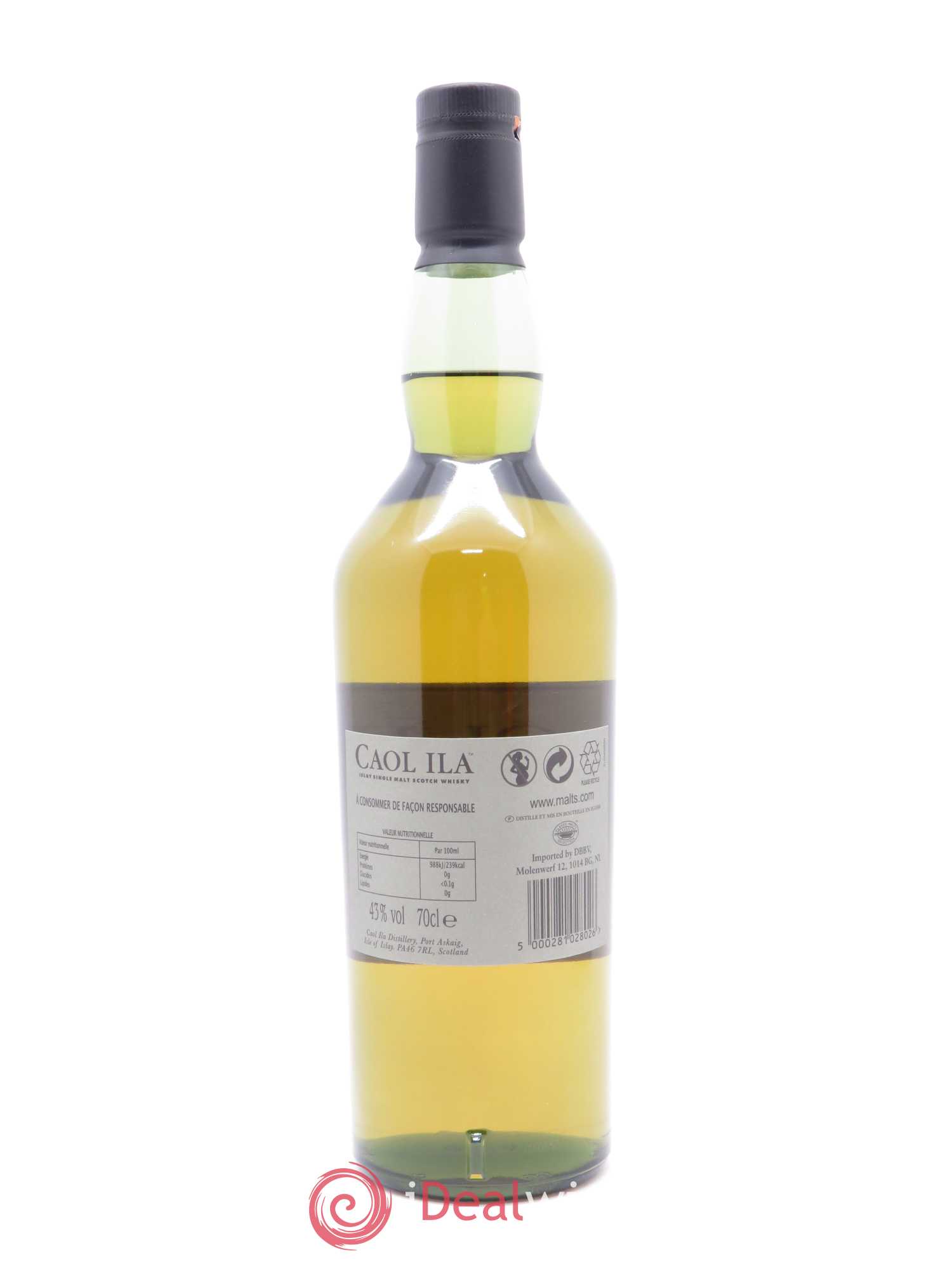 Caol Ila Single Malt Scotch Moch (70cl) - Lot de 1 bouteille - 2