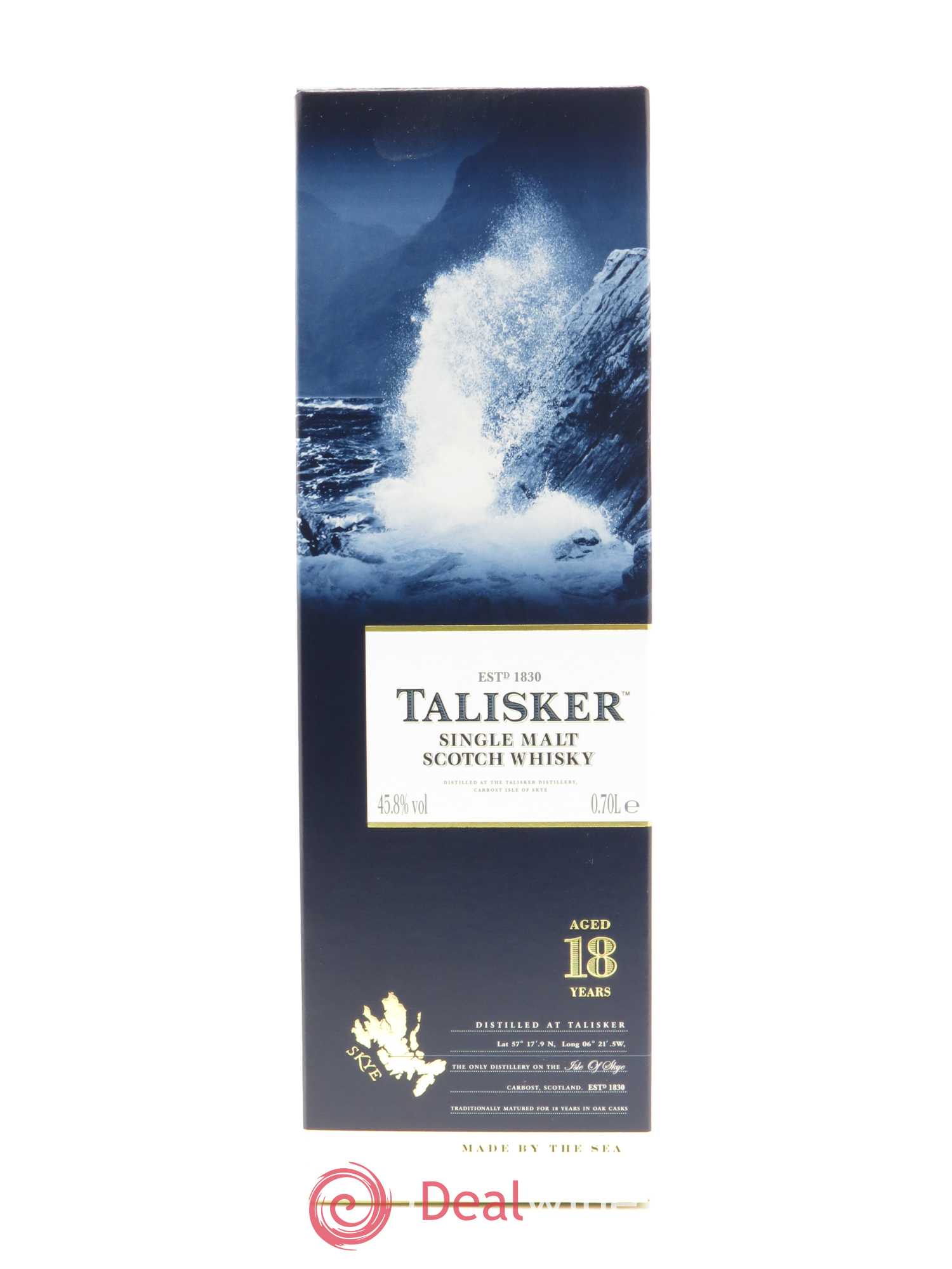 Talisker Single Malt Aged 18 Years (70cl) - Lot de 1 bouteille - 3