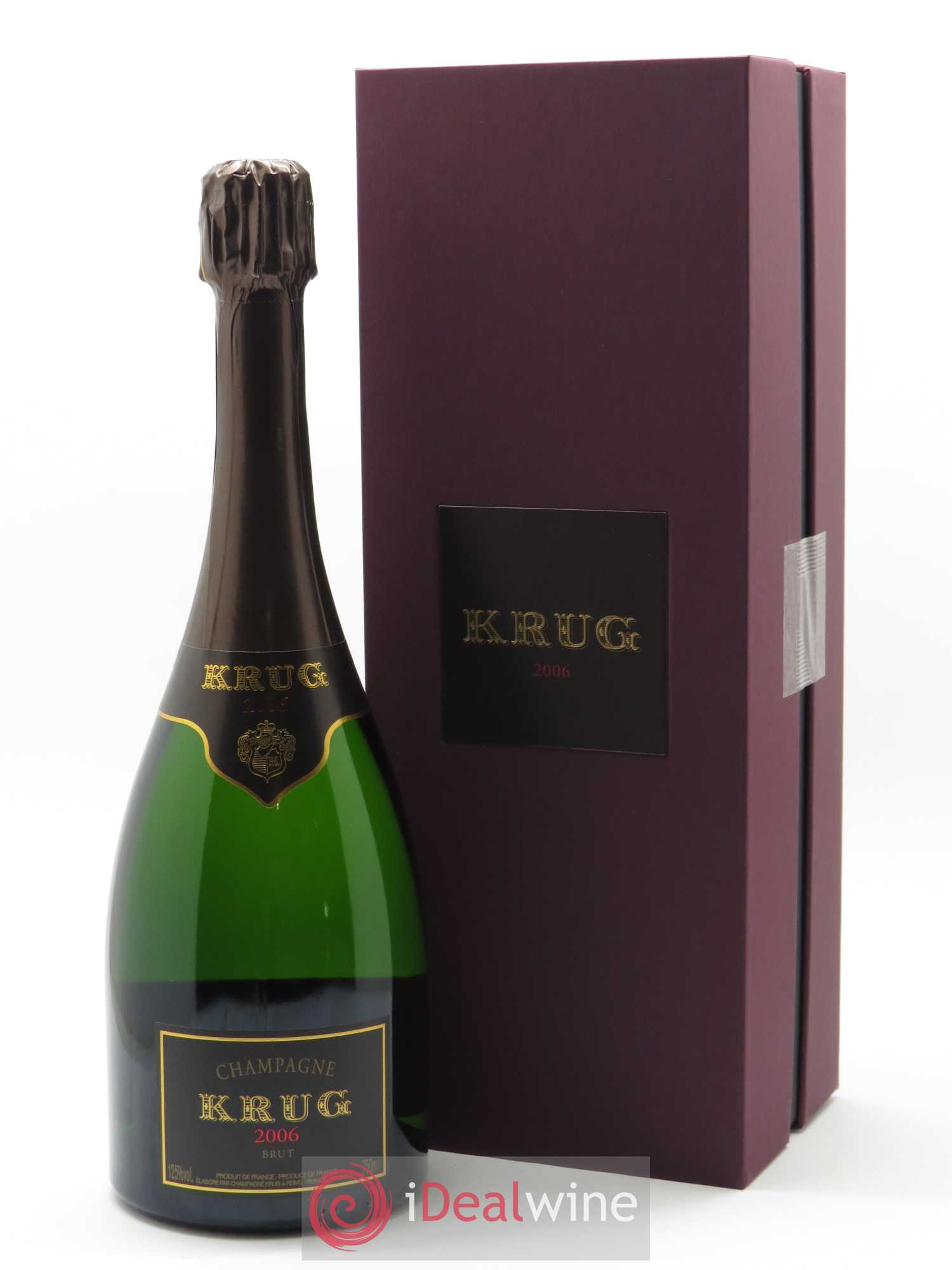 Champagne Krug Coffret Vintage (Blanc effervescent)