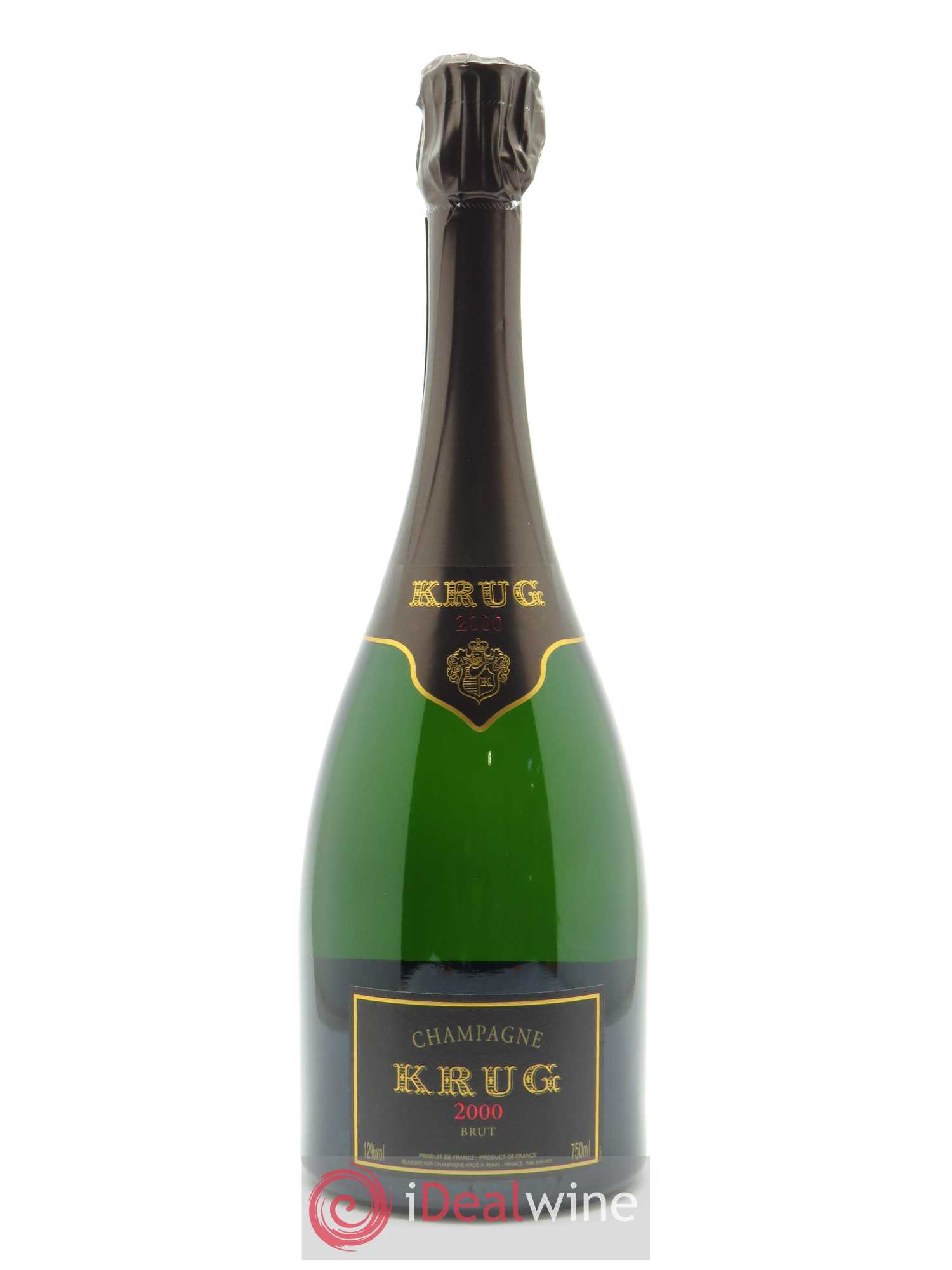 Coffret Vintage Krug (Original-holzkiste ab 1) 2000 - Posten von 1 Flasche - 1