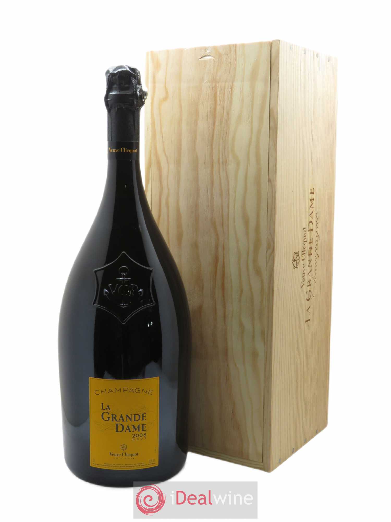 La Grande Dame Veuve Clicquot Ponsardin 2008 - Lot of 1 Jeroboam - 0