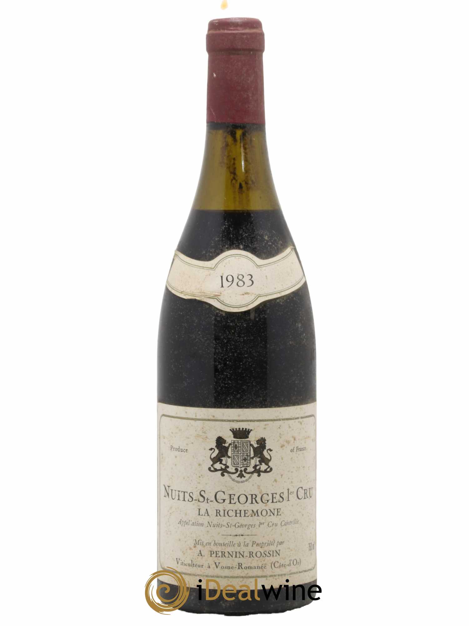 Nuits Saint-Georges 1er Cru La Richemone Pernin-Rossin  1983 - Lot de 1 bouteille - 0