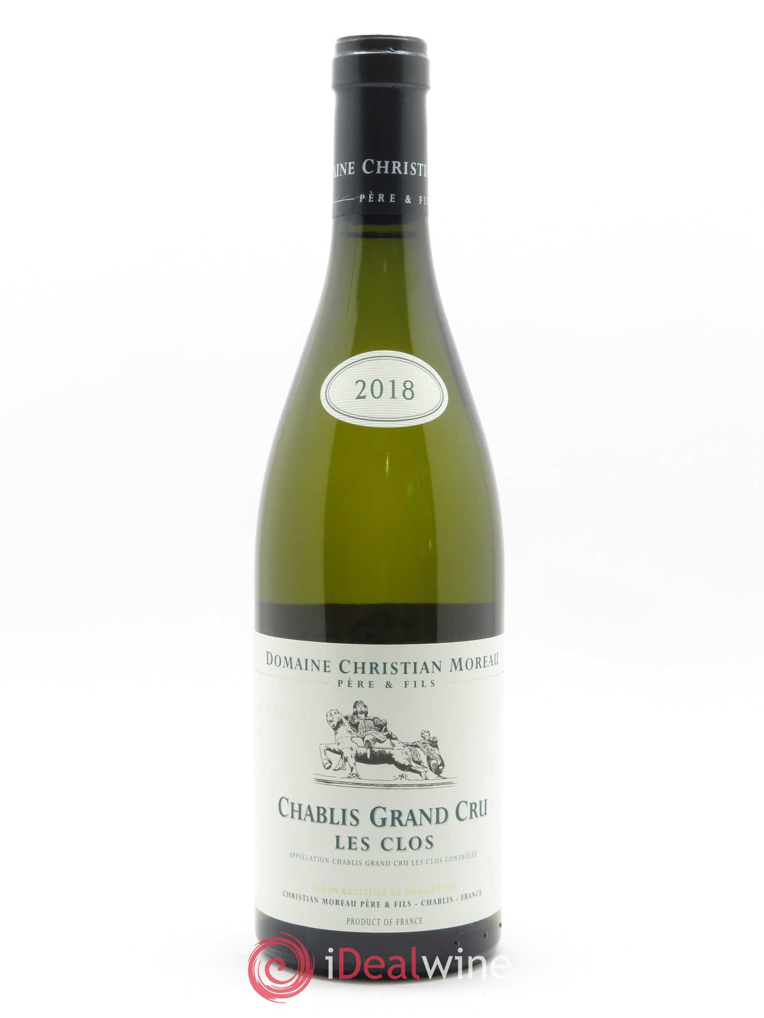 Chablis Grand Cru Les Clos Christian Moreau 2018 - Lot of 1 bottle - 0