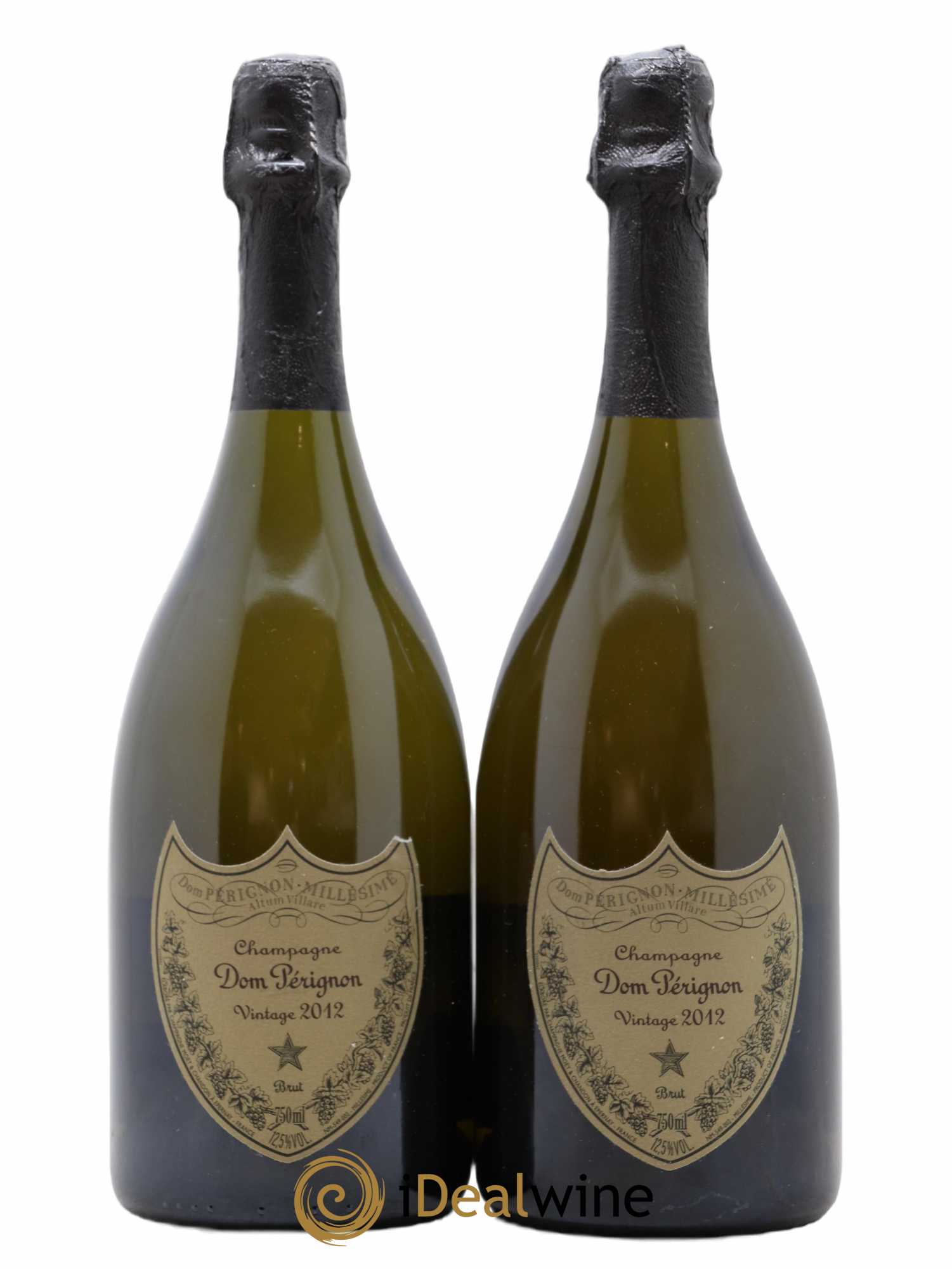 Brut Dom Pérignon 2012 - Lot of 2 bottles - 0