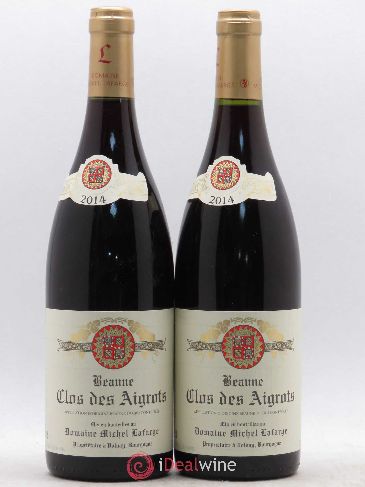 Beaune 1er Cru Les Aigrots Lafarge (Domaine) 2014 - Lot de 2 bouteilles - 0