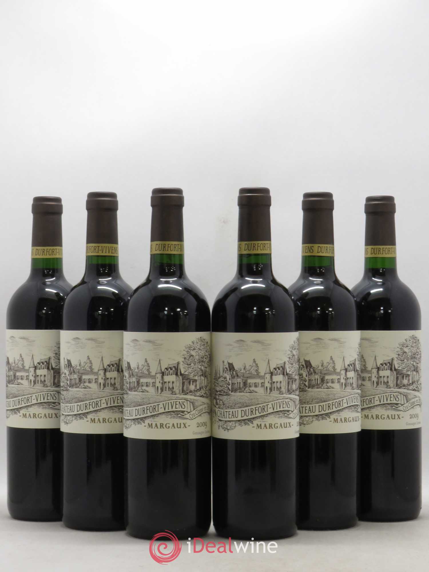 Château Durfort Vivens 2ème Grand Cru Classé 2009 - Lot of 6 bottles - 0