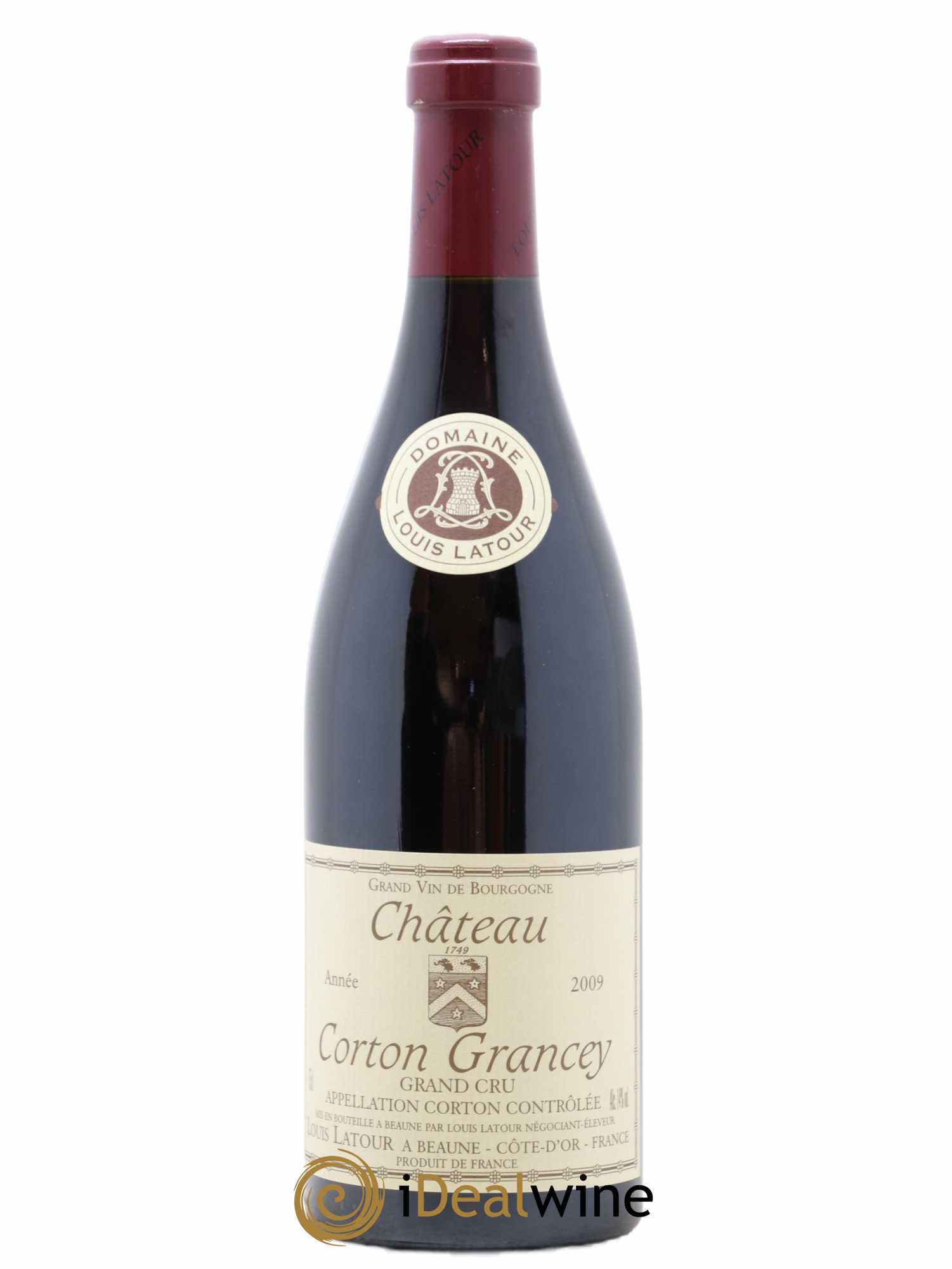 Corton Grand Cru Château Corton Grancey Louis Latour 2009 - Lot de 1 bouteille - 0