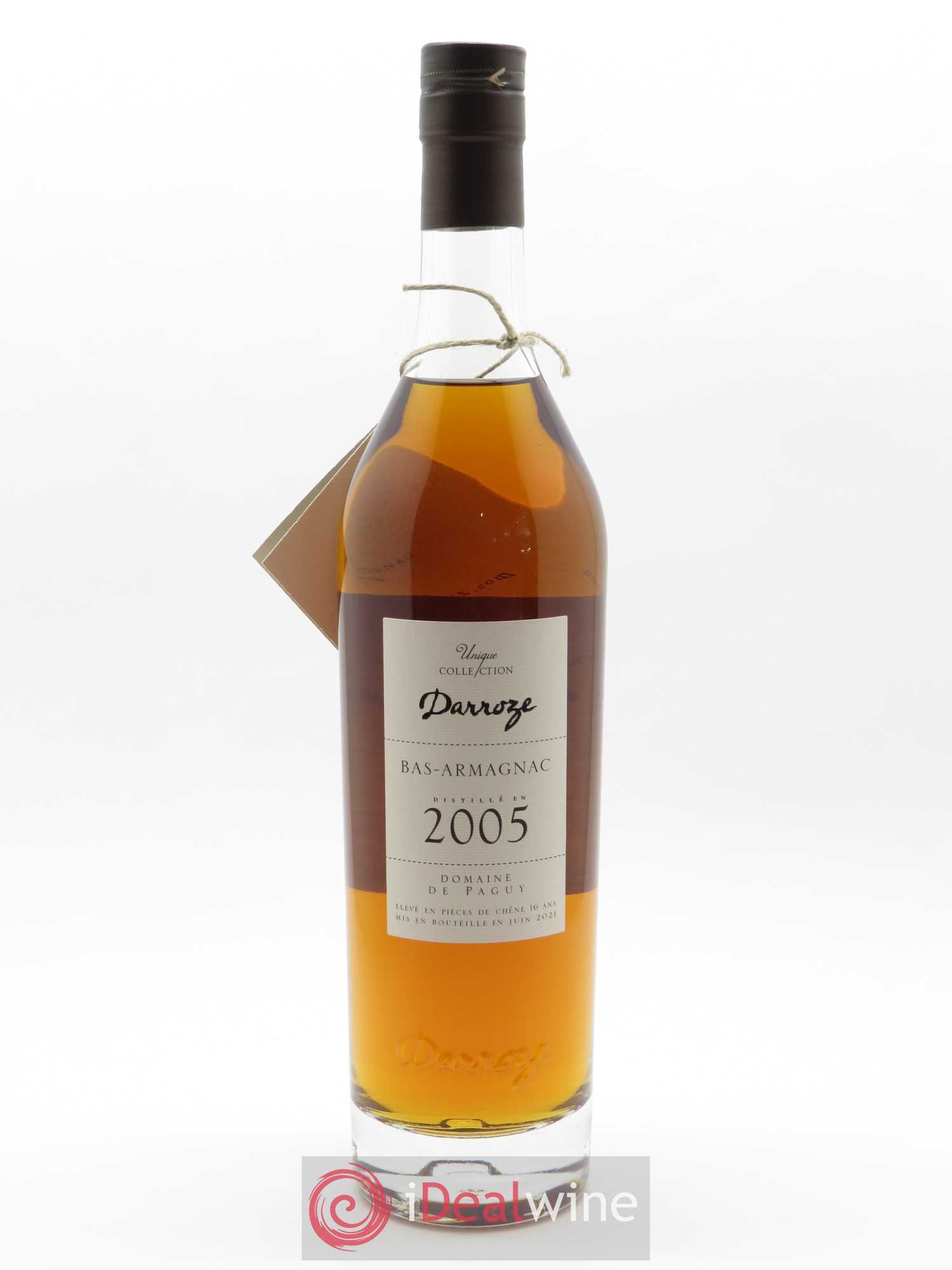 Bas-Armagnac Domaine de Paguy Darroze  2005 - Lot of 1 bottle - 1