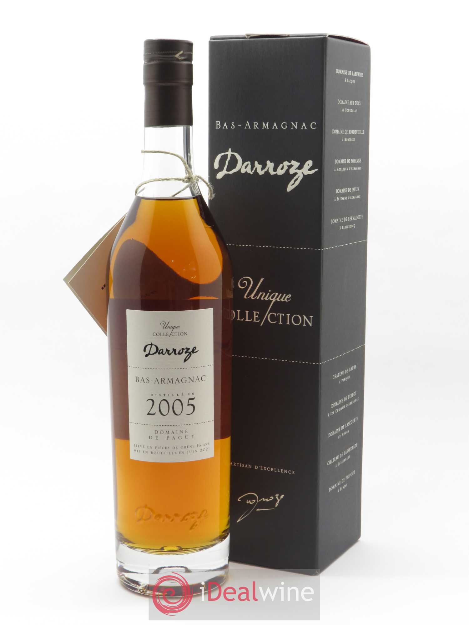 Bas-Armagnac Domaine de Paguy Darroze  2005 - Lot of 1 bottle - 0