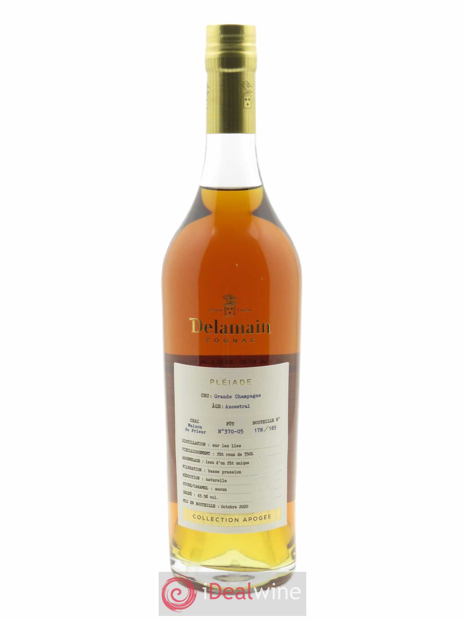 Cognac Delamain Grande Champagne Pléiade Ancestral (70cl) - Posten von 1 Flasche - 2