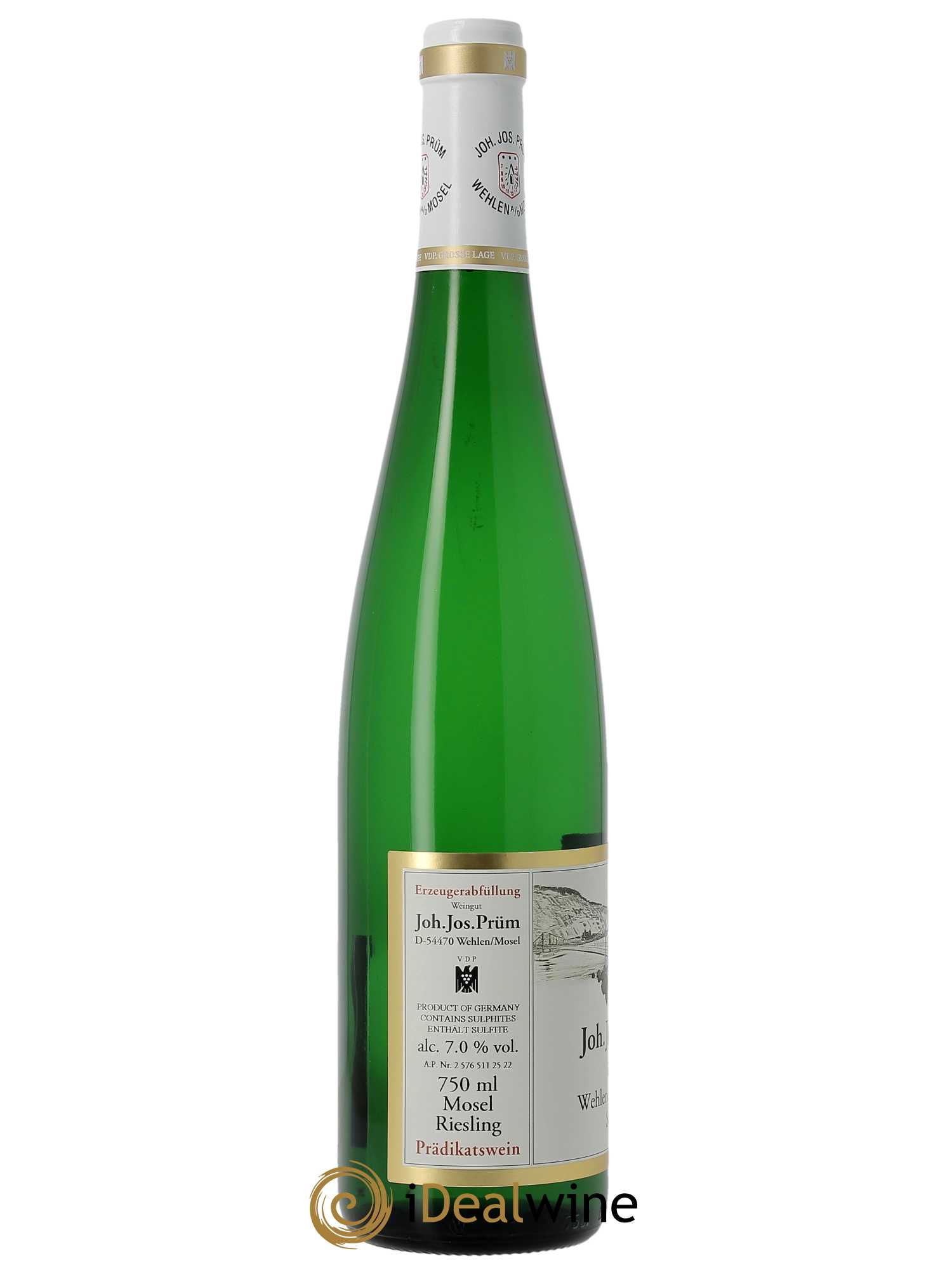 Riesling Joh. Jos. Prum Wehlener Sonnenuhr Spätlese 2021 - Lot of 1 bottle - 1