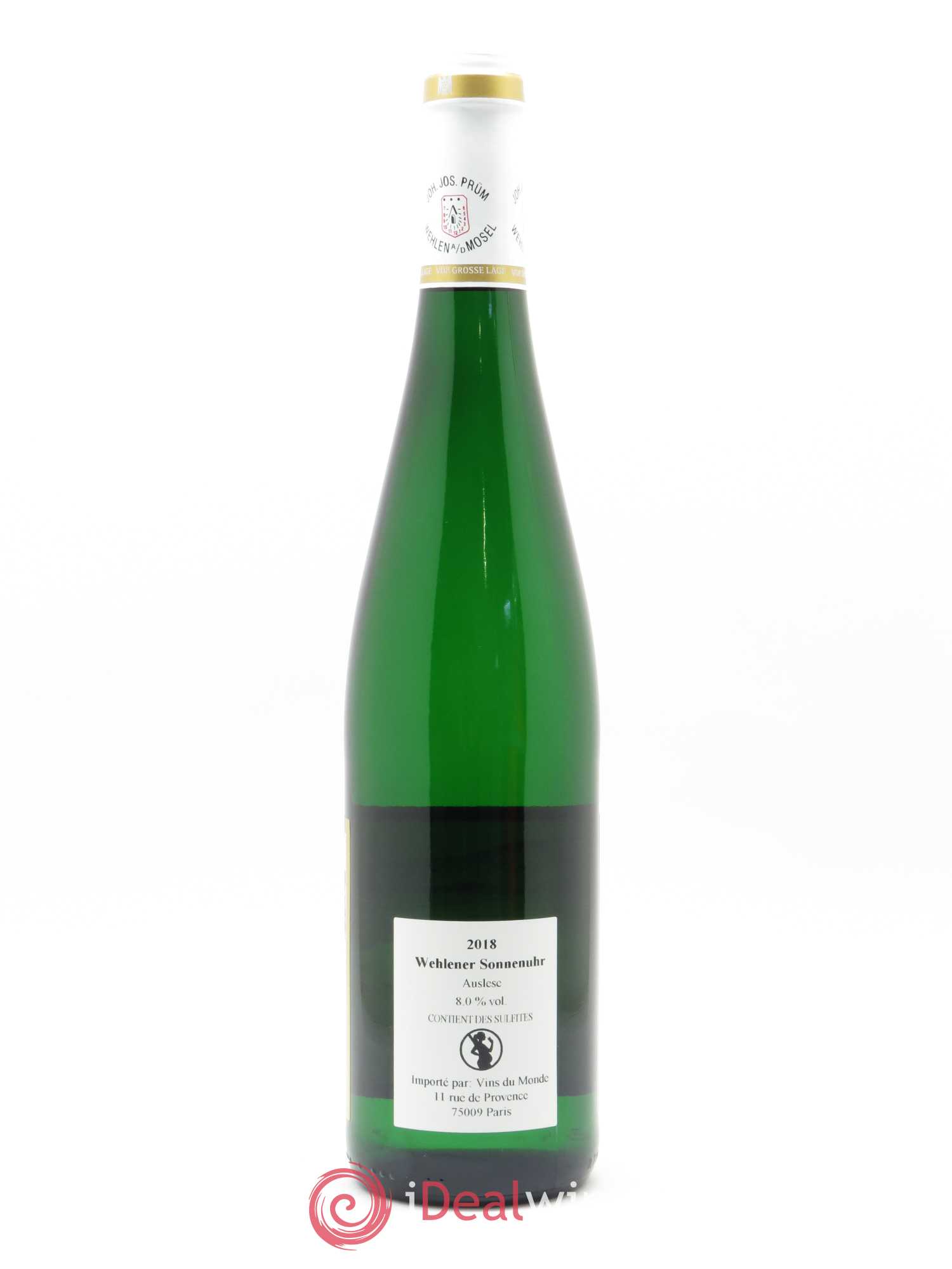 Riesling Joh. Jos. Prum Wehlener Sonnenuhr Auslese 2018 - Lot de 1 bouteille - 2