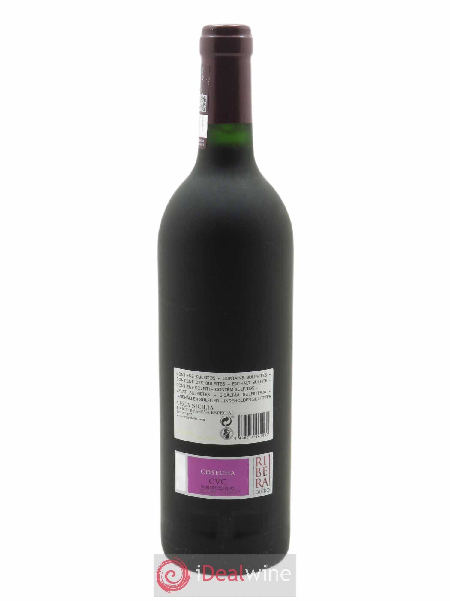 Ribera Del Duero Vega Sicilia Unico Reserva Especial Famille Alvarez - Posten von 1 Flasche - 1