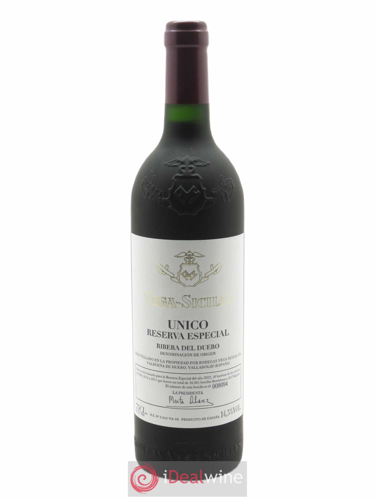 Ribera Del Duero Vega Sicilia Unico Reserva Especial Famille Alvarez - Lotto di 1 bottiglia - 0