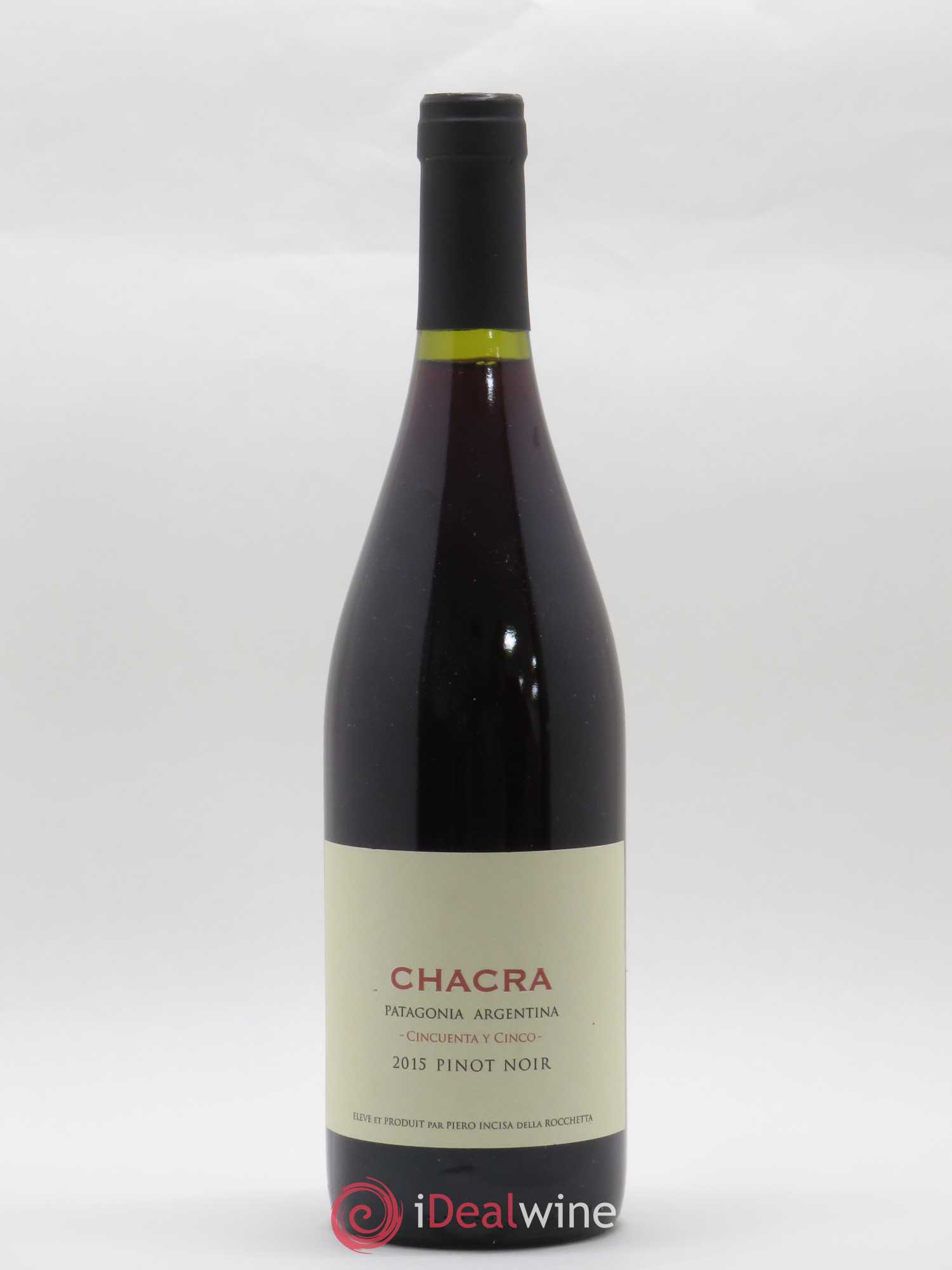 Vins Etrangers Patagonie Chacra 55 Pinot Noir Piero Incisa della Rocchetta 2015 - Lot de 1 bouteille - 0