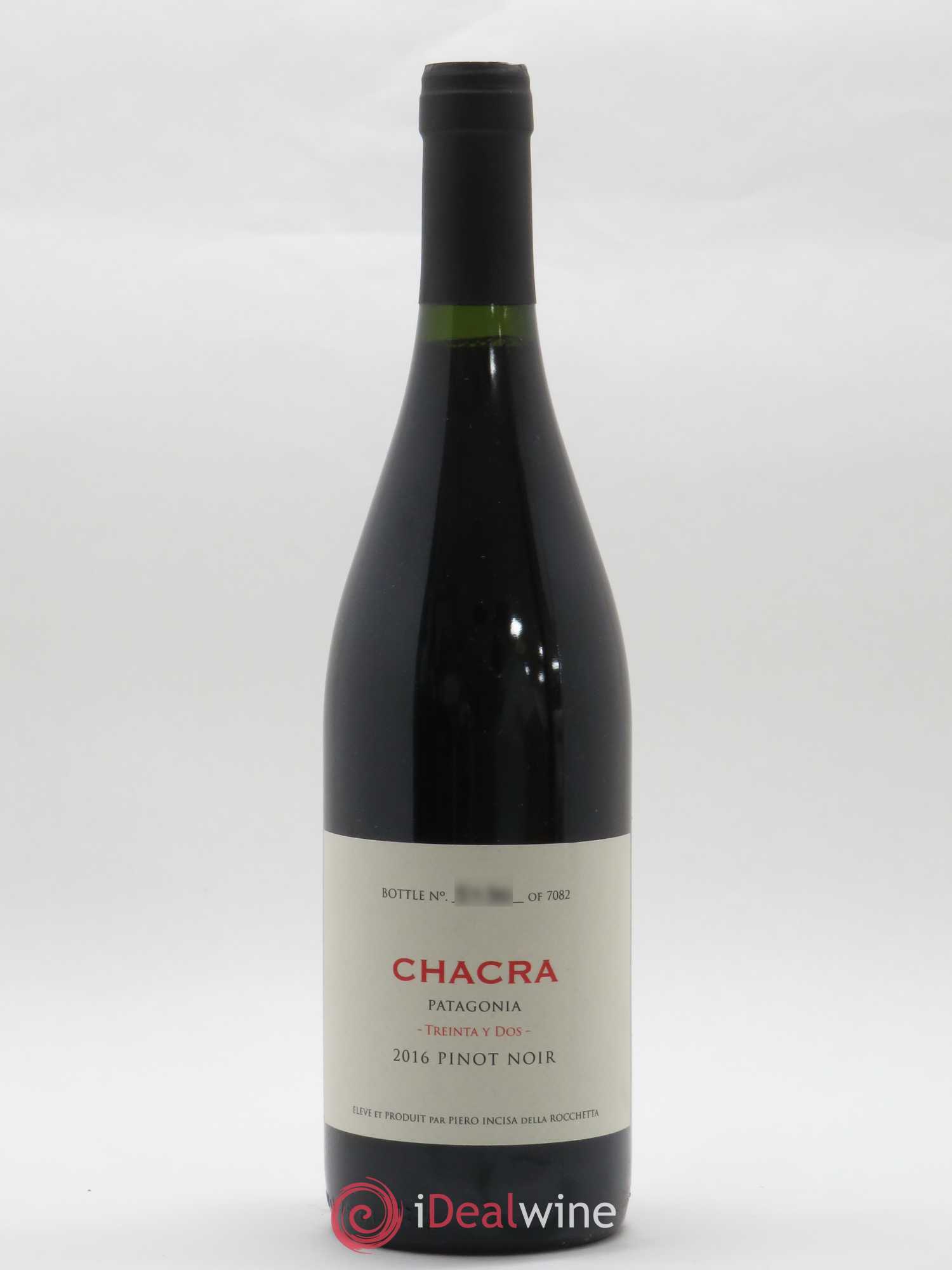 Vins Etrangers Patagonia Chacra 32 2016 - Lot de 1 bouteille - 0