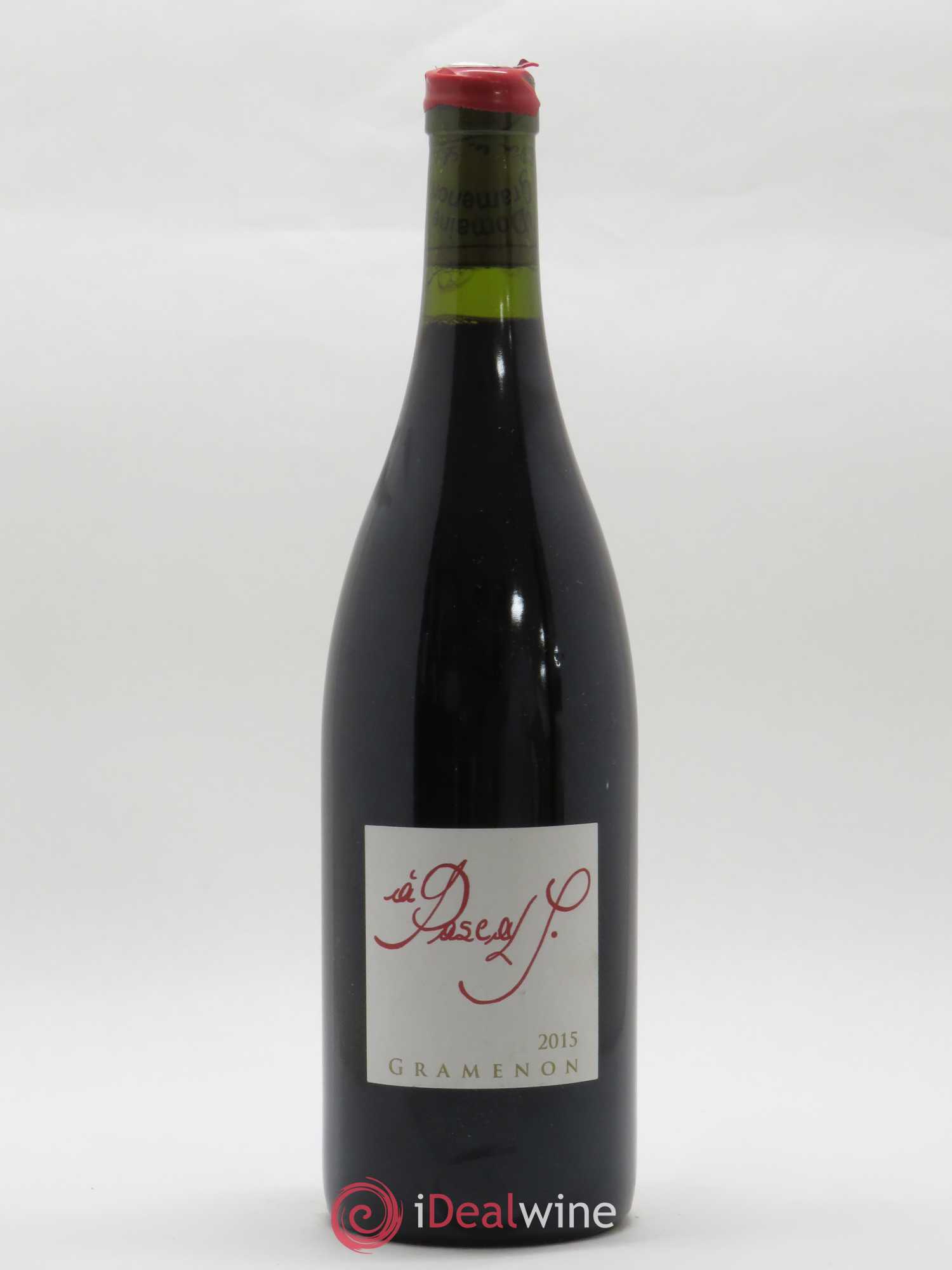 Côtes du Rhône A Pascal S. Gramenon (Domaine) 2015 - Lot de 1 bouteille - 0