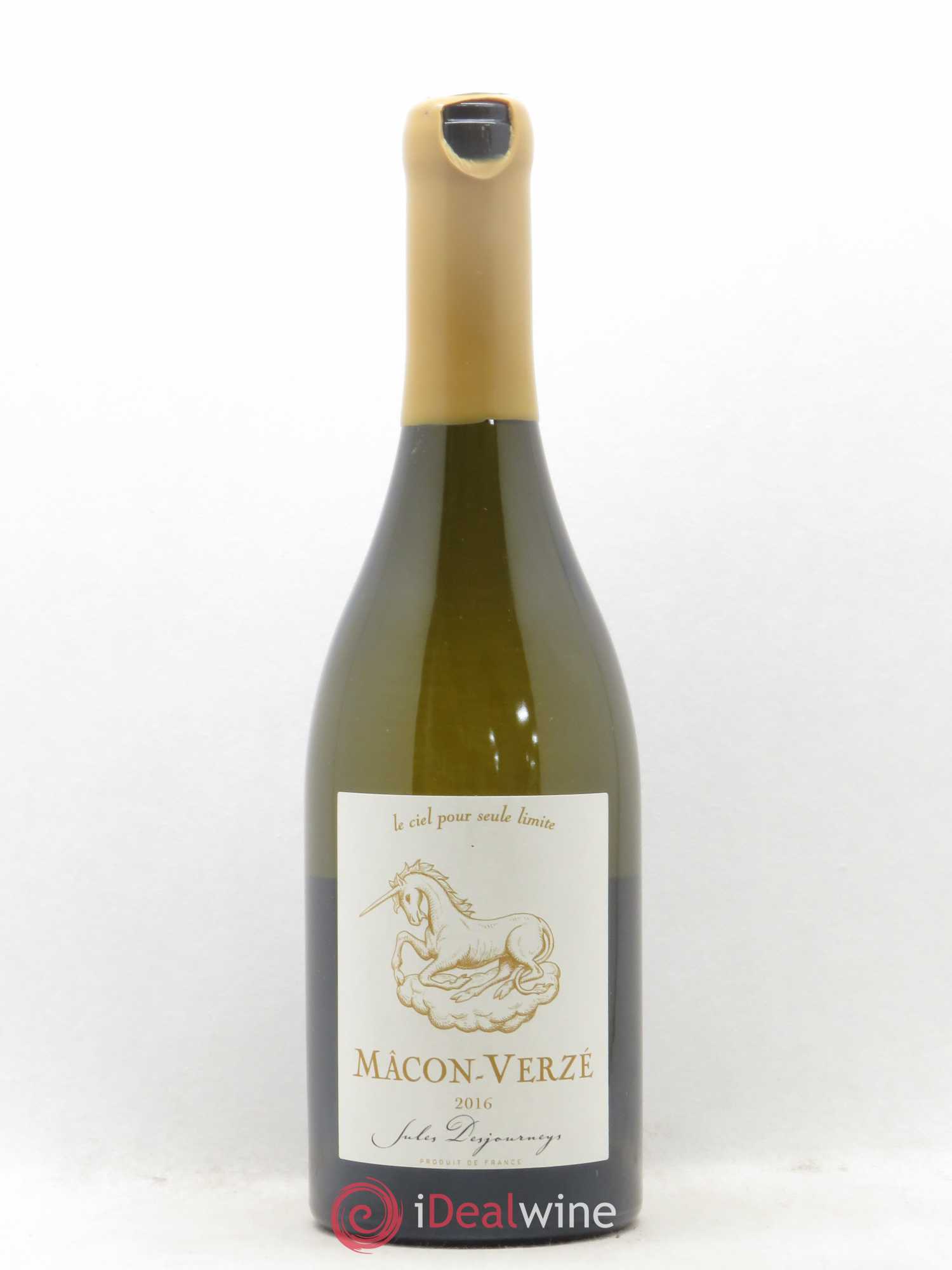 Mâcon Verzé Jules Desjourneys 2016 - Lot of 1 bottle - 0