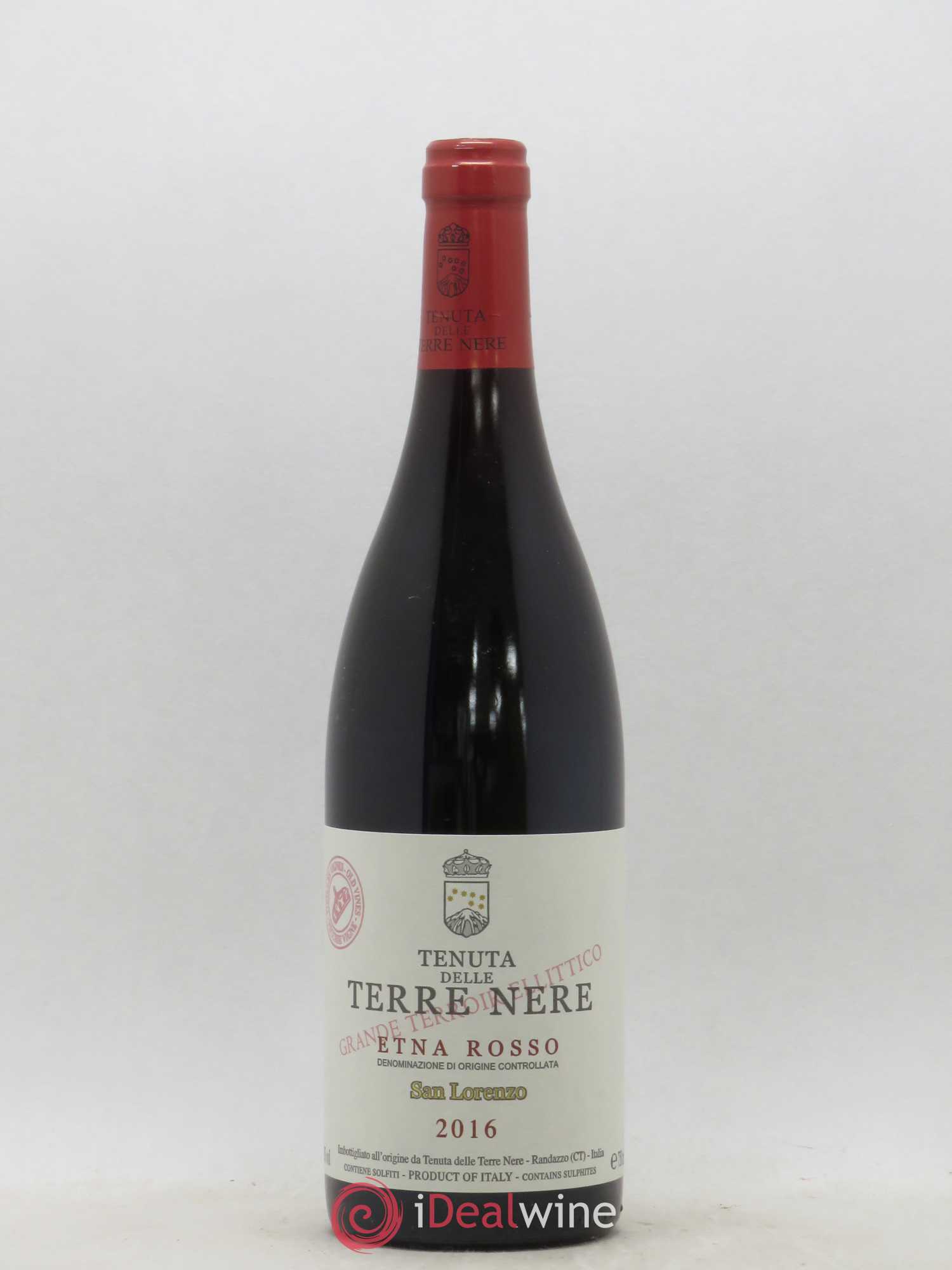 Etna Rosso DOC Tenuta delle Terre Nere San Lorenzo 2016 - Lot de 1 bouteille - 0