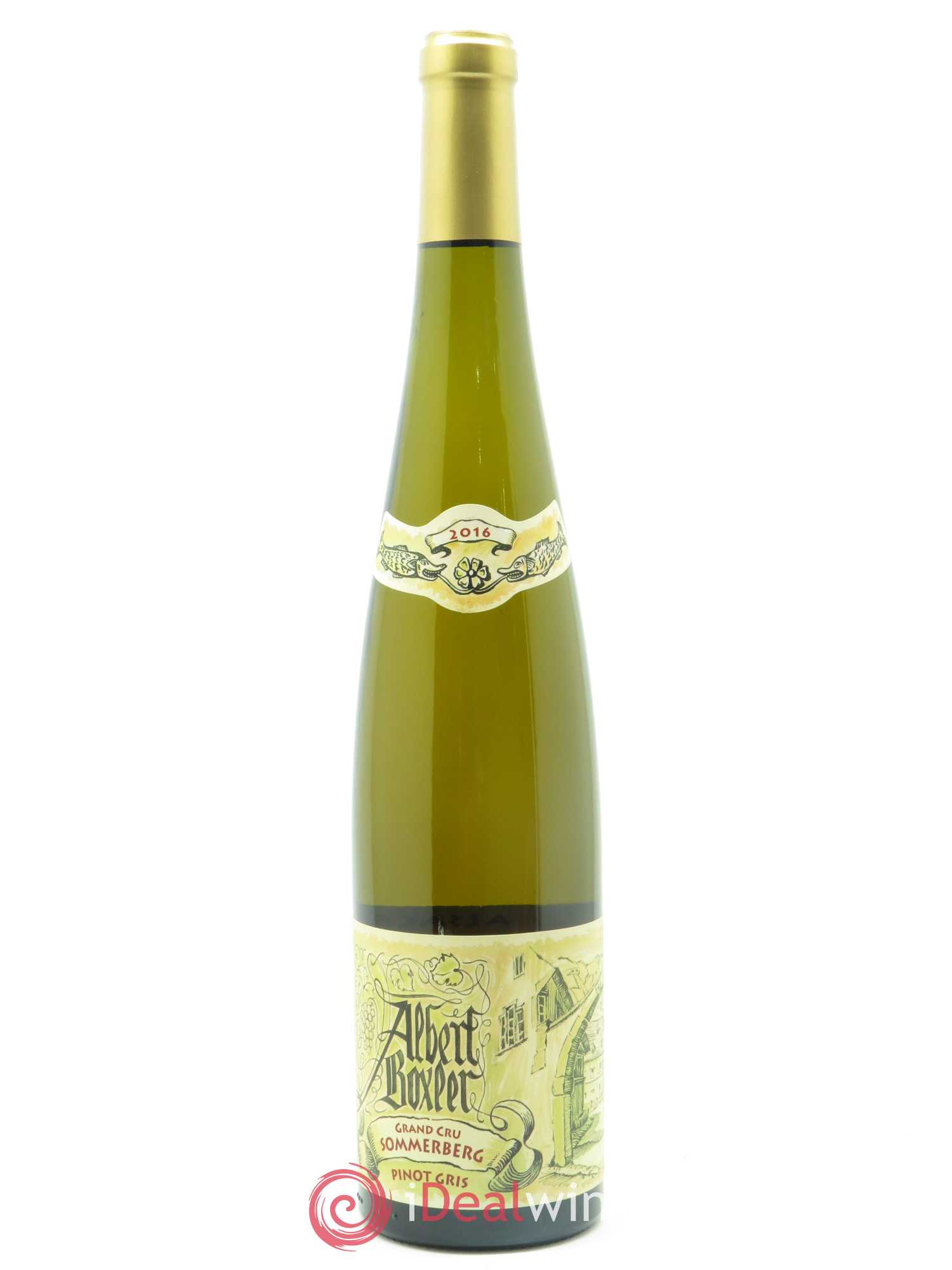 Alsace Pinot Gris Grand Cru Sommerberg W Albert Boxler 2016 - Lot of 1 bottle - 0