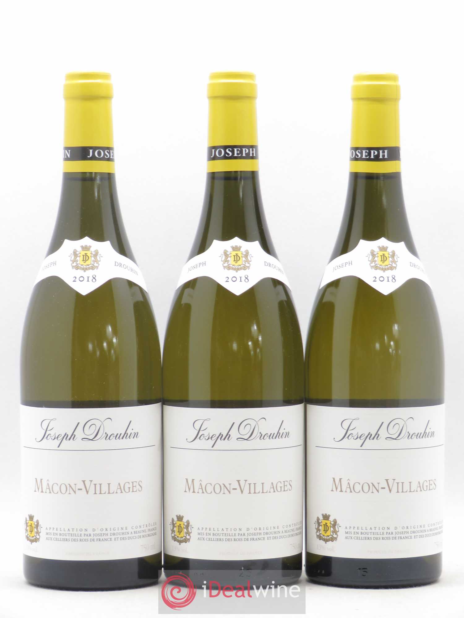 Mâcon Villages Joseph Drouhin 2018 - Lot de 6 bouteilles - 1