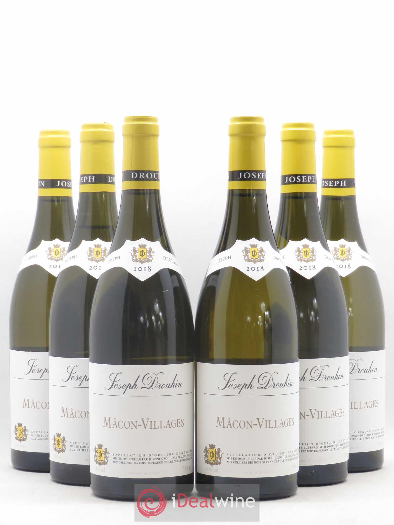 Mâcon Villages Joseph Drouhin 2018 - Lot de 6 bouteilles - 0