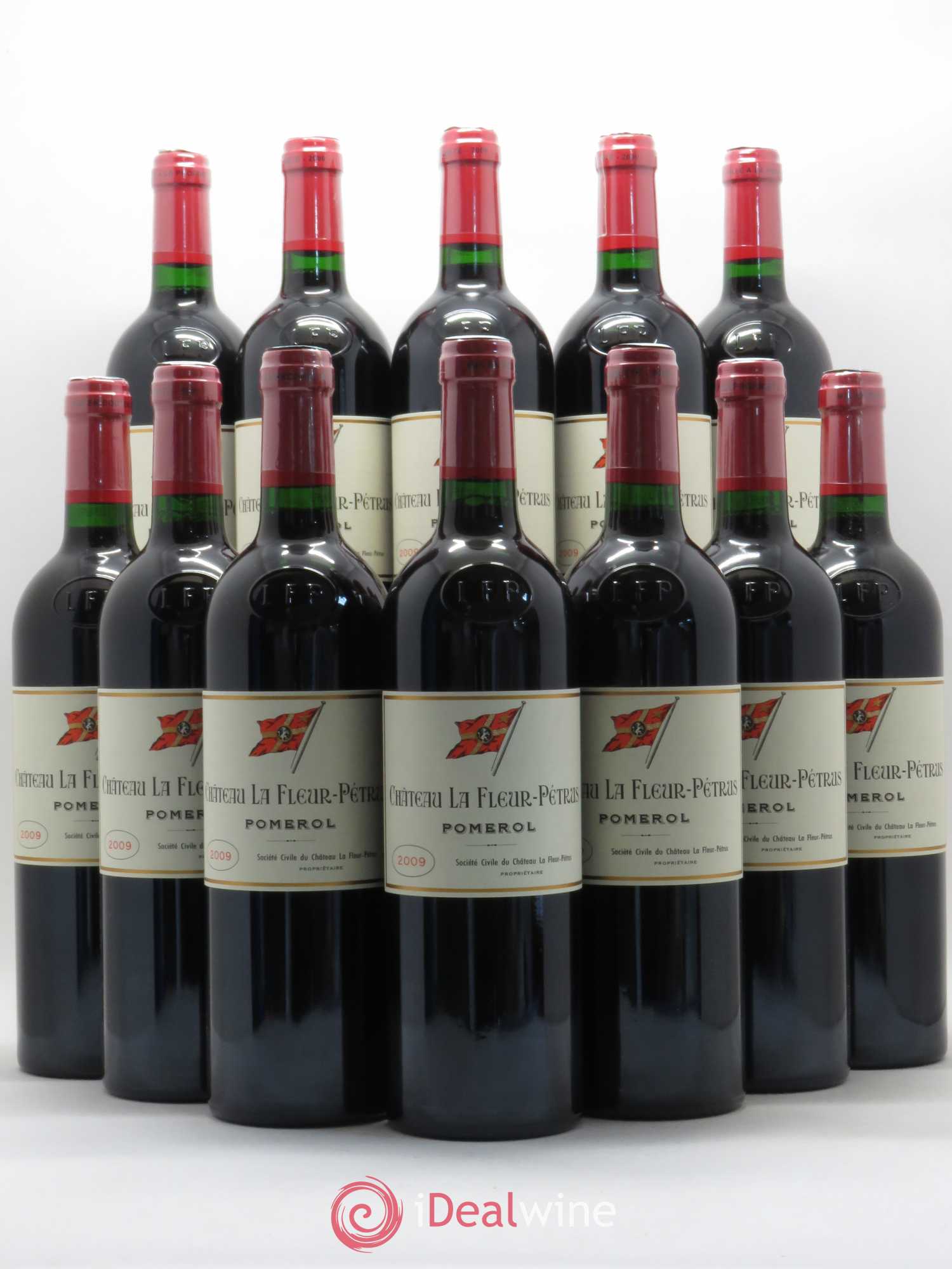 Château la Fleur Petrus 2009 - Lot of 12 bottles - 0