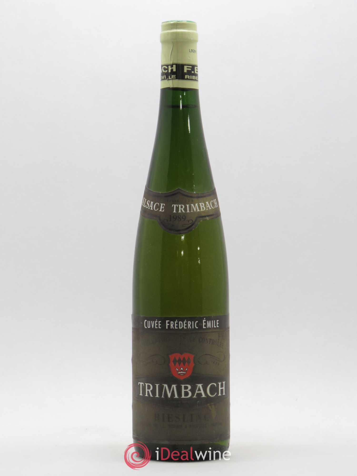 Alsace Riesling Cuvée Frédéric Emile Trimbach (Domaine) 1989 - Lot de 1 bouteille - 0