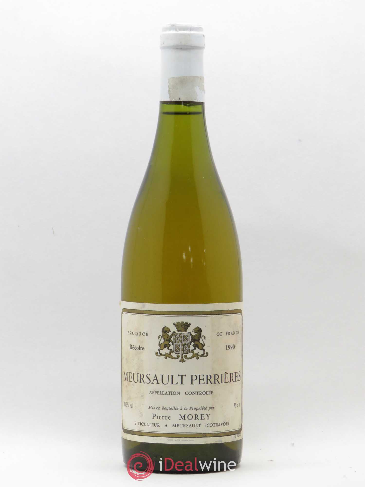 Meursault 1er Cru Perrières Pierre Morey (Domaine) 1990 - Lot de 1 bouteille - 0