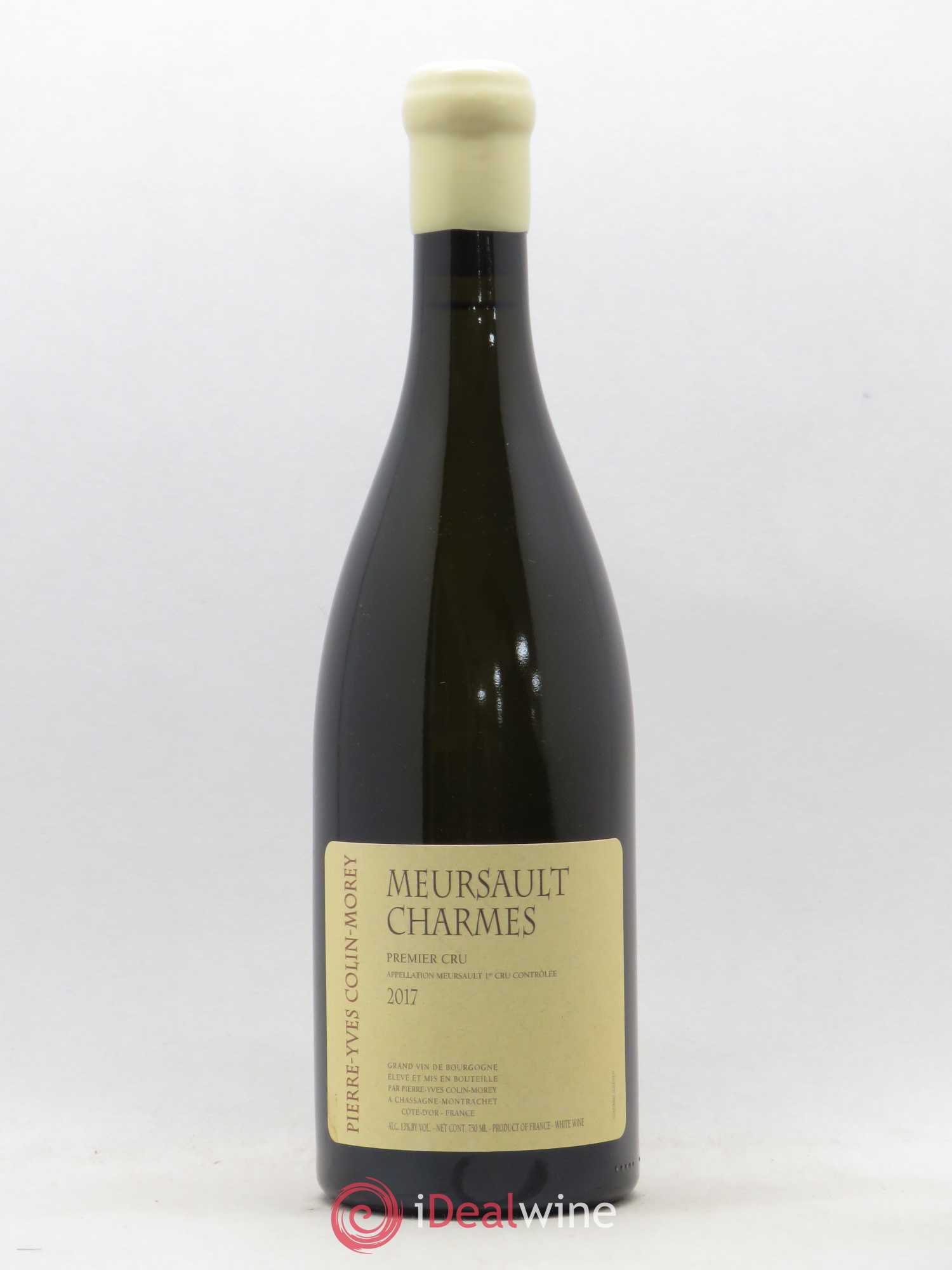 Meursault 1er Cru Charmes Pierre-Yves Colin Morey 2017 - Lot de 1 bouteille - 0