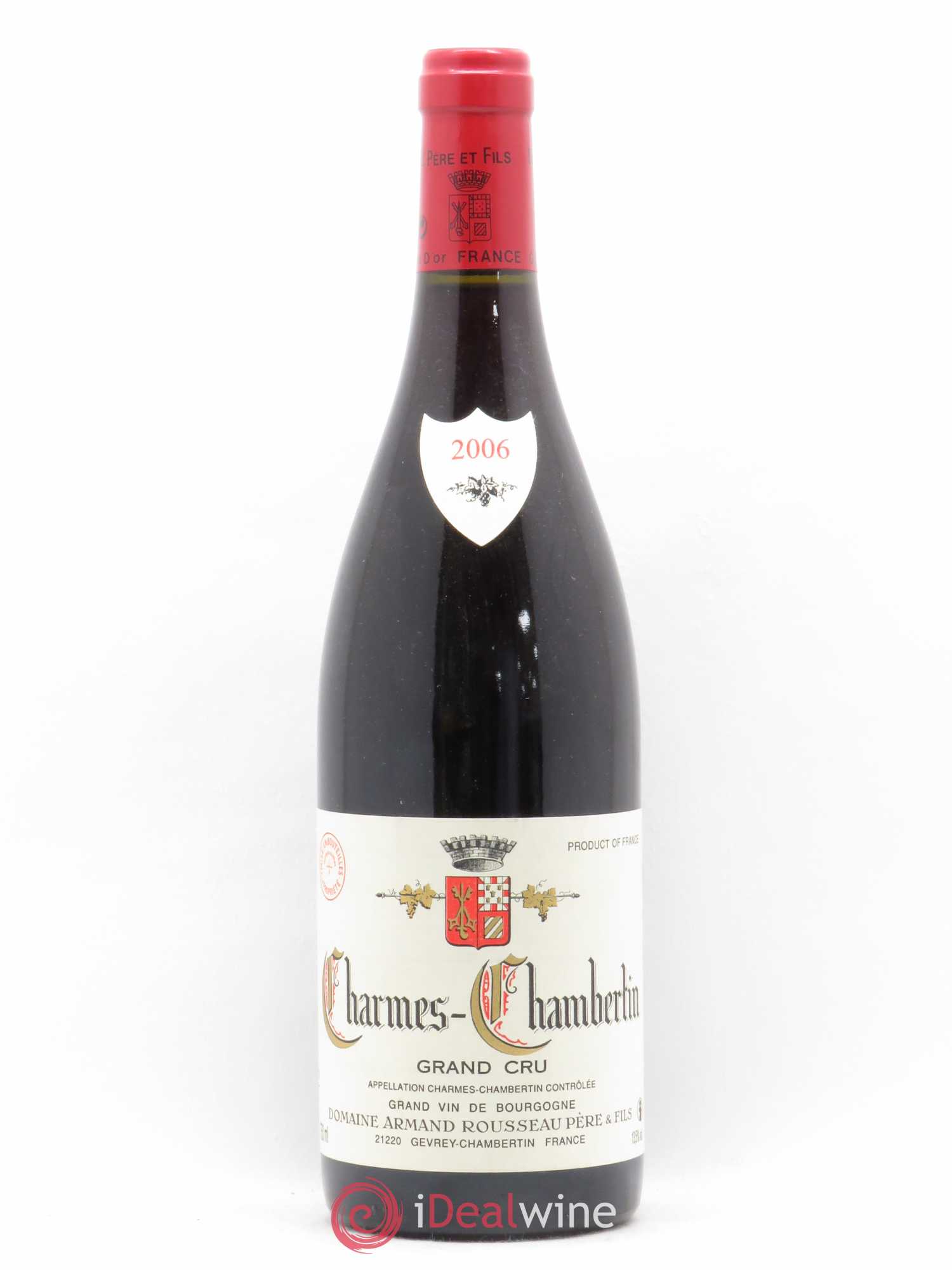 Charmes-Chambertin Grand Cru Armand Rousseau (Domaine) 2006 - Lot of 1 bottle - 0