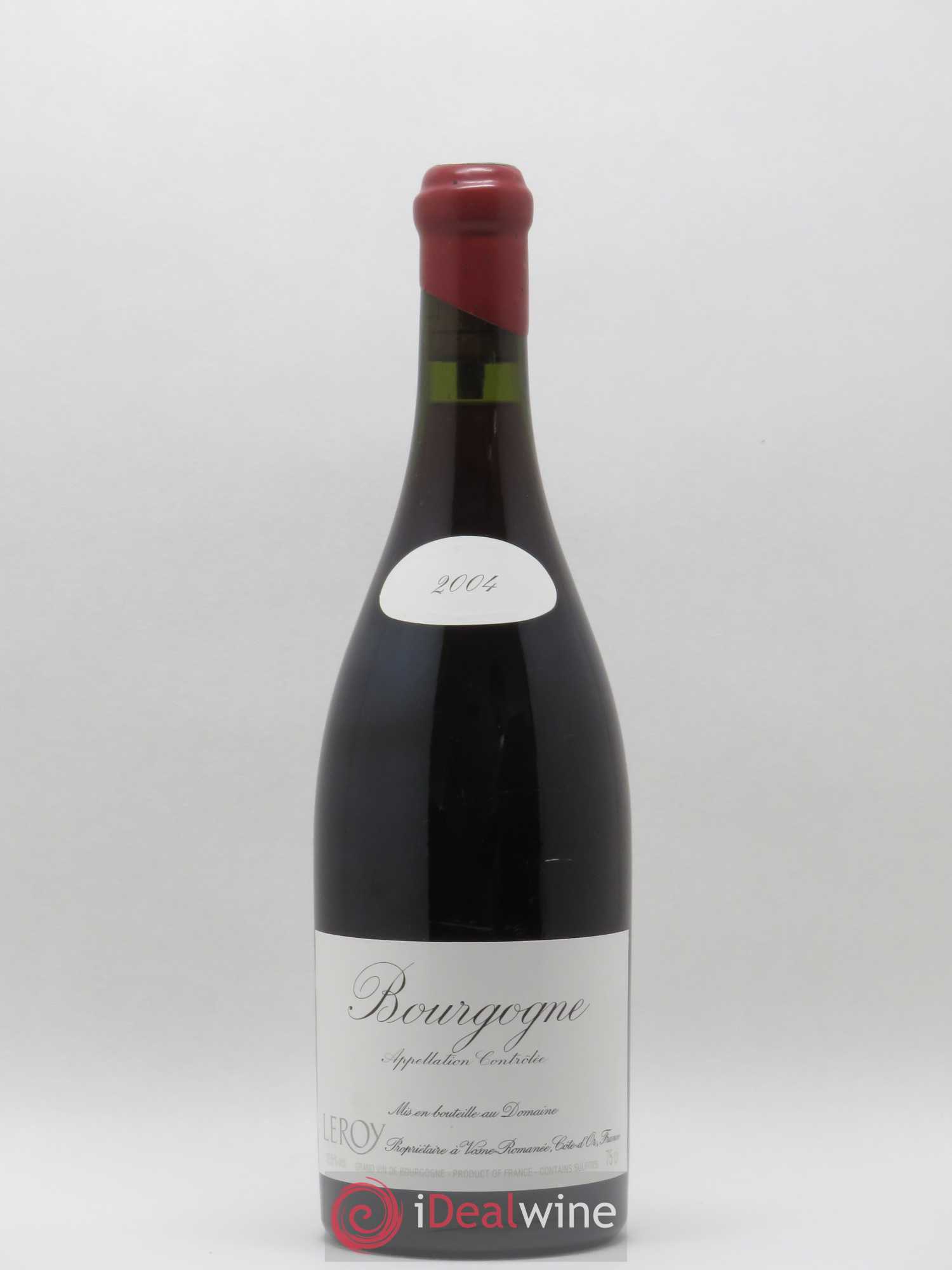 Bourgogne Leroy (Domaine) 2004 - Lot de 1 bouteille - 0