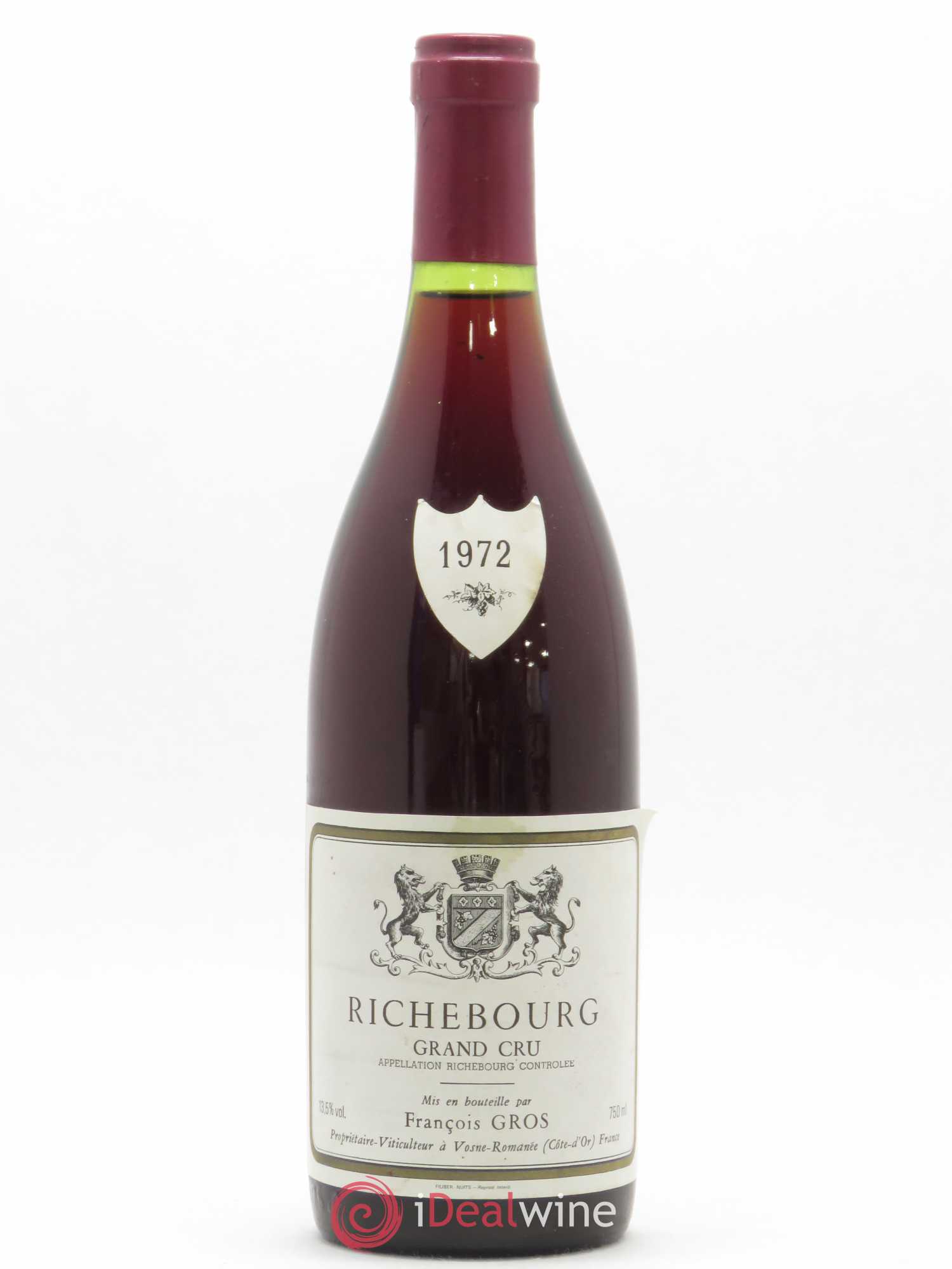 Richebourg Grand Cru François Gros 1972 - Lot of 1 bottle - 0