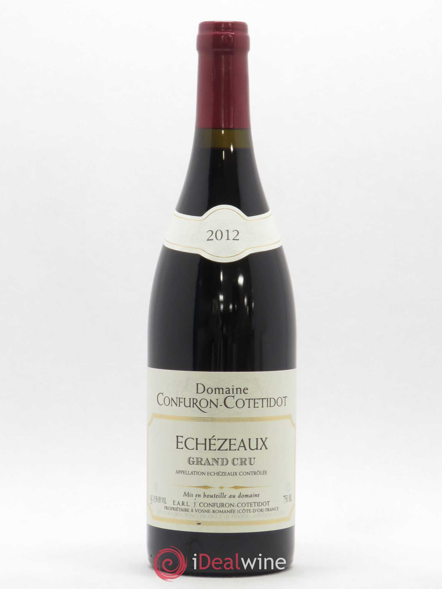 Echezeaux Grand Cru Confuron-Cotetidot 2012 - Lot de 1 bouteille - 0