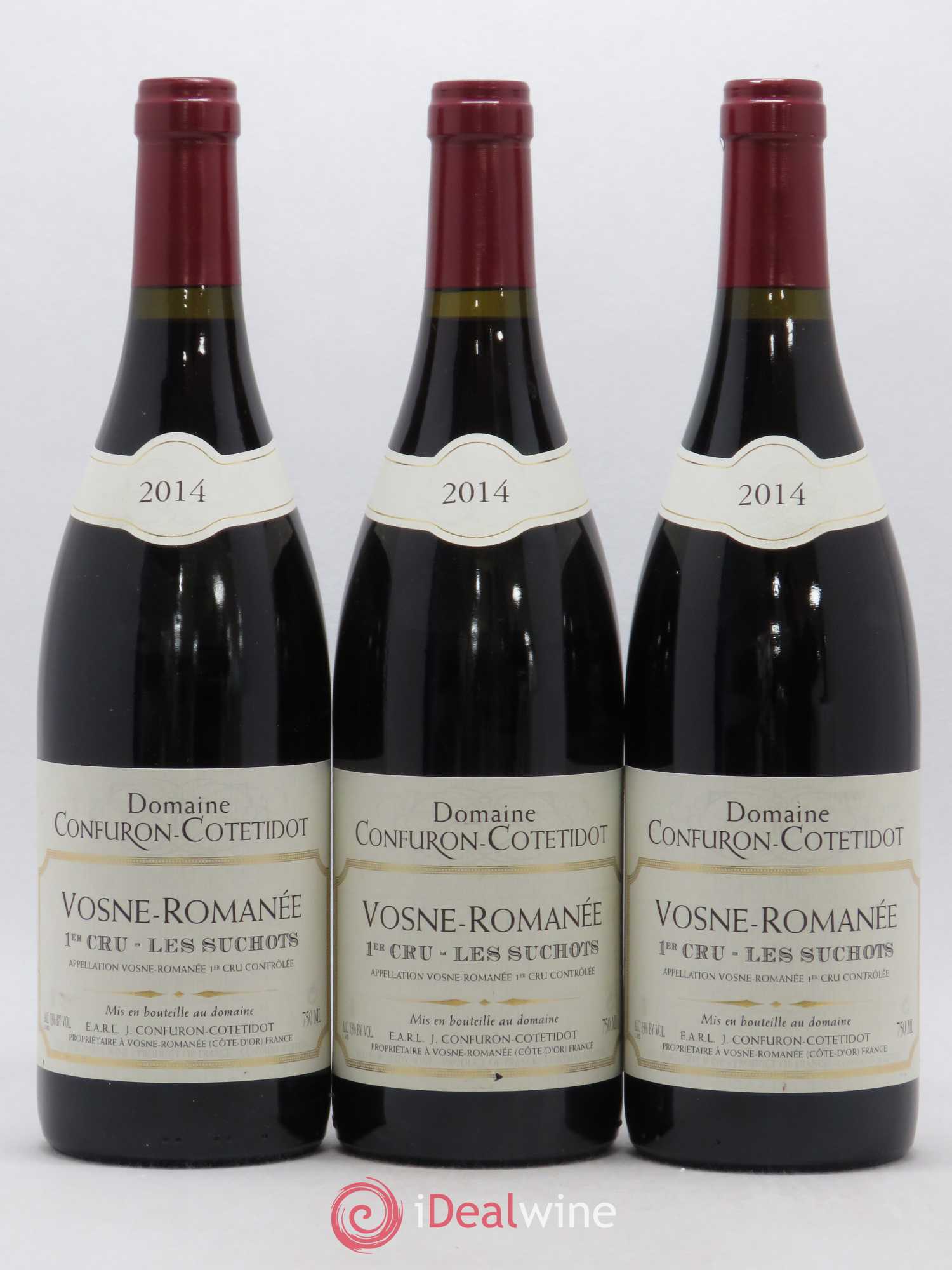 Vosne-Romanée 1er Cru Les Suchots Confuron-Cotetidot 2014 - Lot de 3 bouteilles - 0