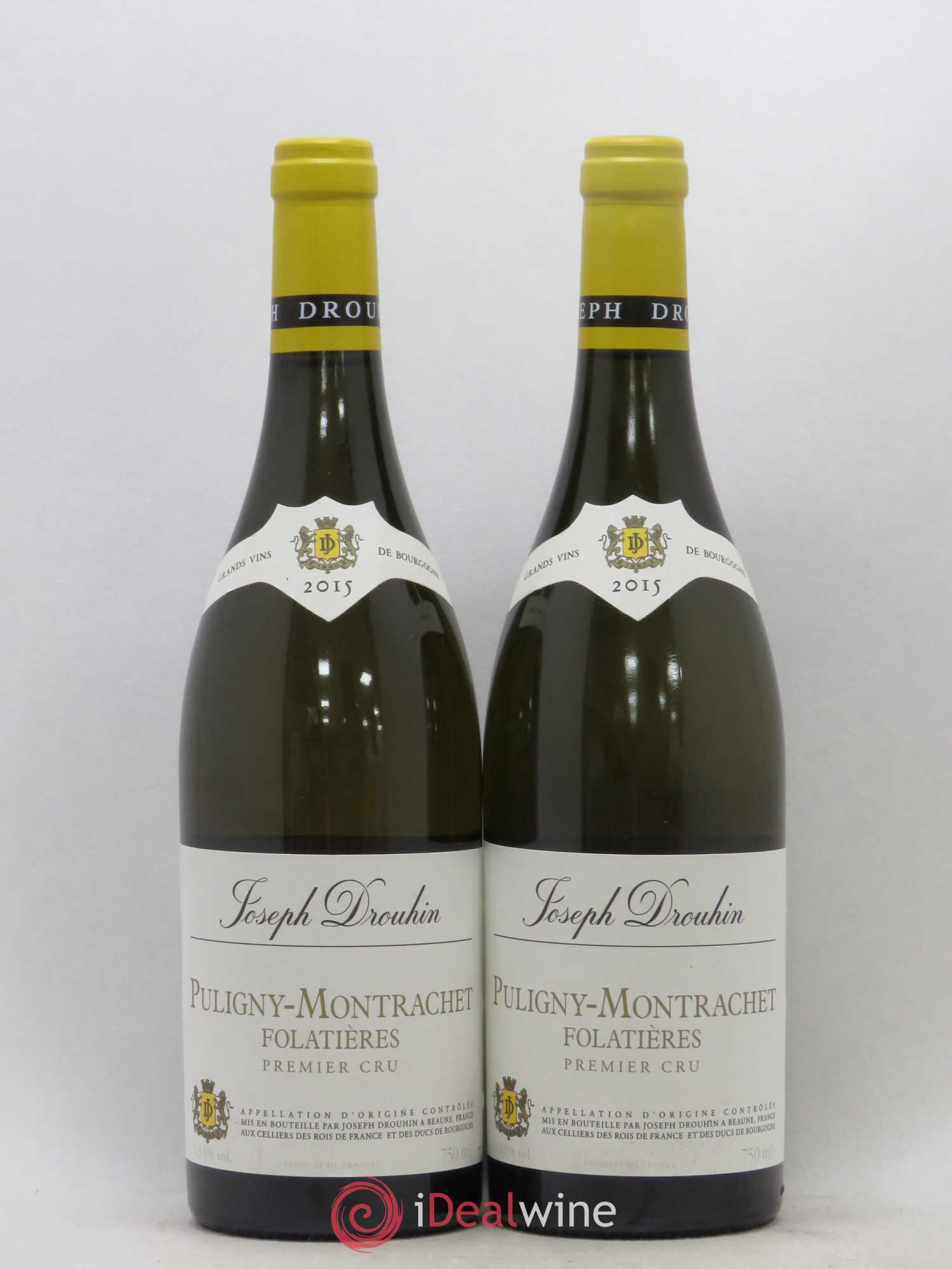 Puligny-Montrachet 1er Cru Folatières Joseph Drouhin 2015 - Lot de 2 bouteilles - 0