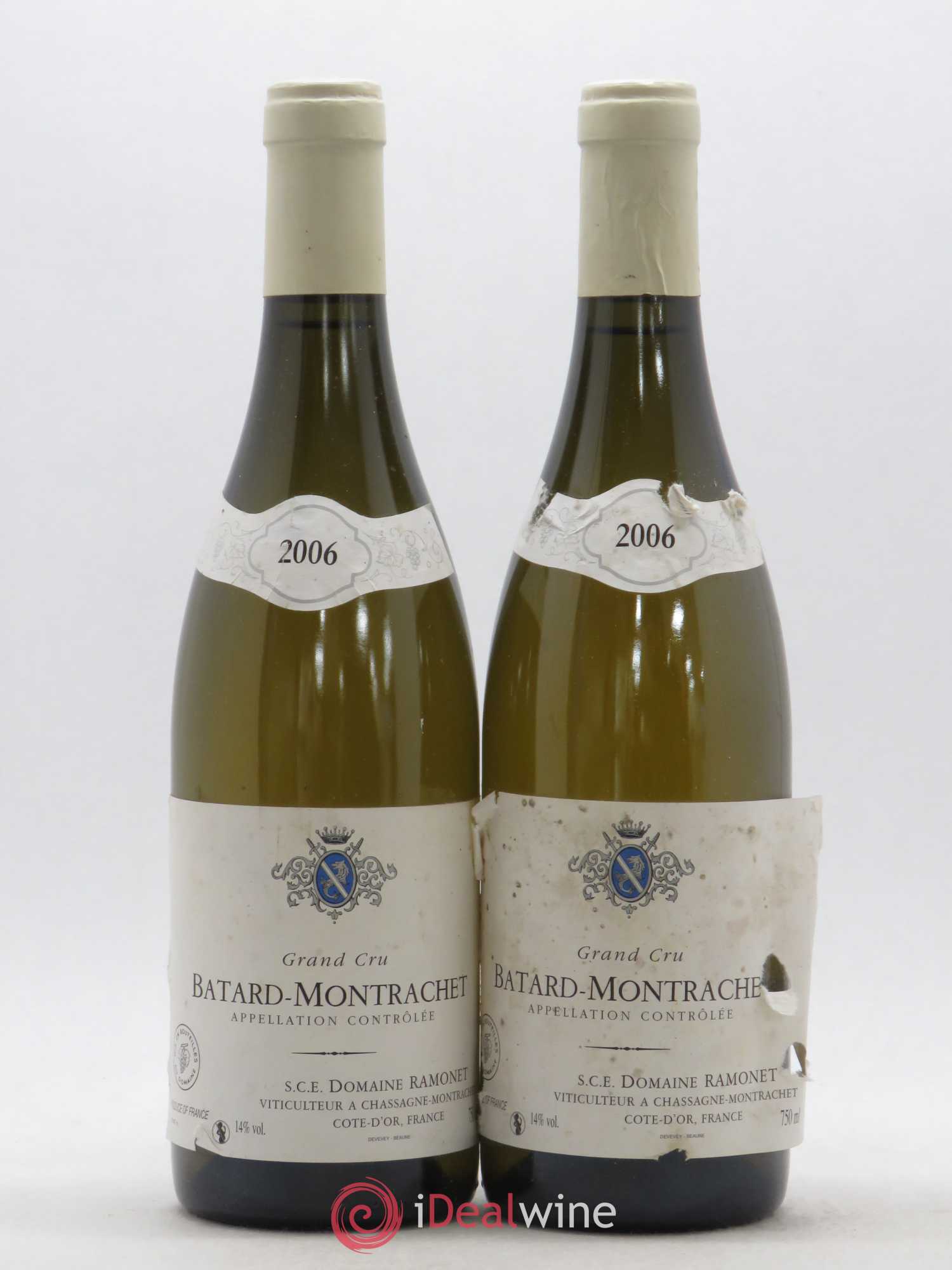 Bâtard-Montrachet Grand Cru Ramonet (Domaine) 2006 - Lot of 2 bottles - 0