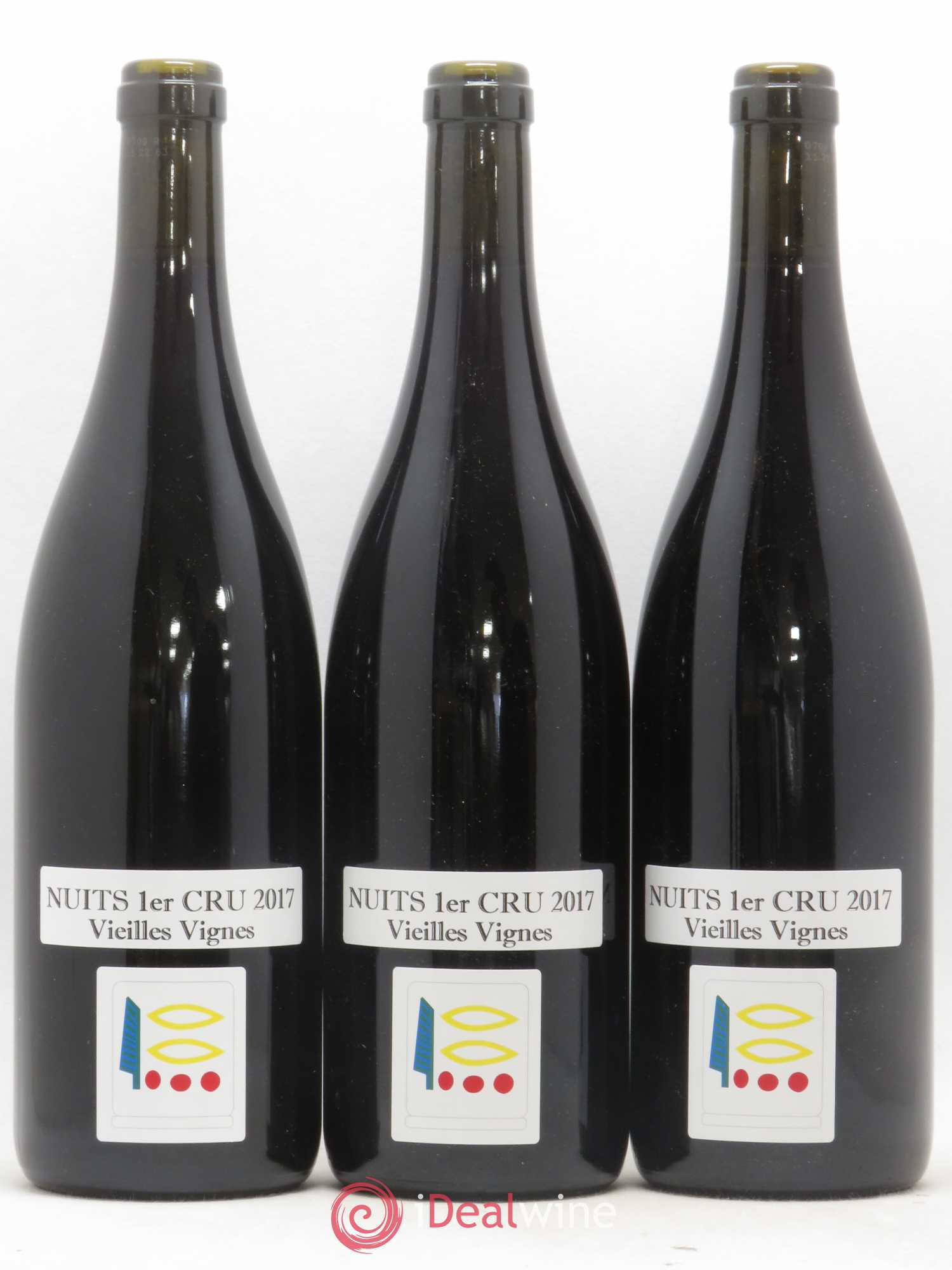 Nuits Saint-Georges 1er Cru Vieilles Vignes Prieuré Roch 2017 - Lot de 3 bouteilles - 0