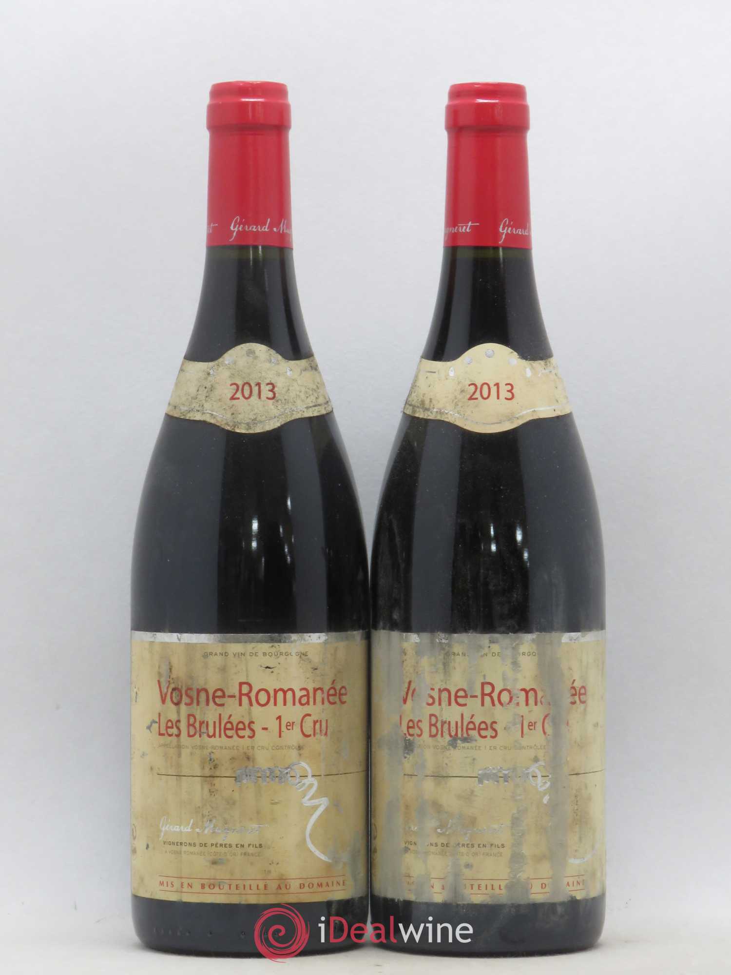 Vosne-Romanée 1er Cru Les Brulées Gérard Mugneret 2013 - Lot of 2 bottles - 0