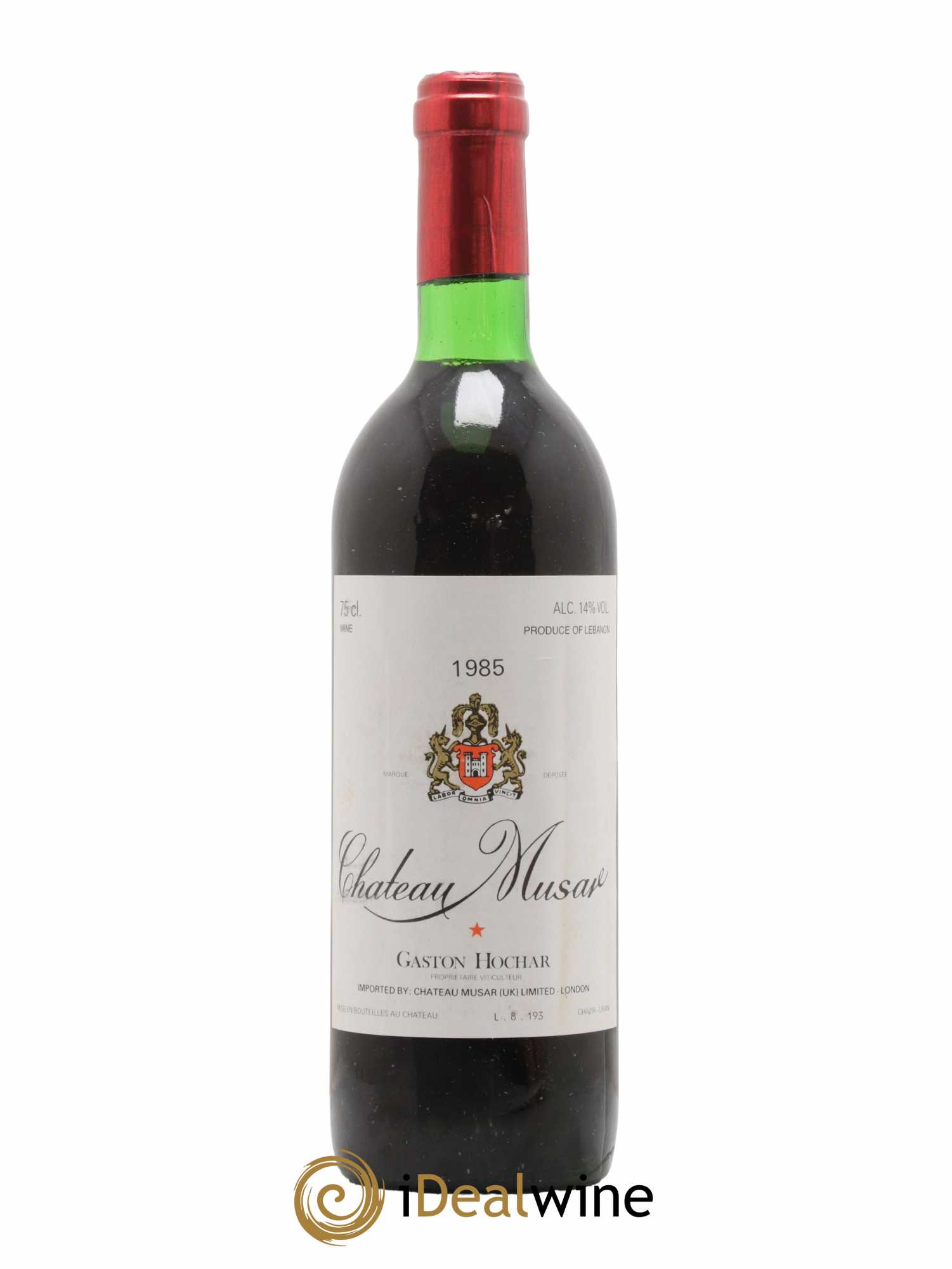 Château Musar Serge Hochar 1985 - Lot de 1 bouteille - 0