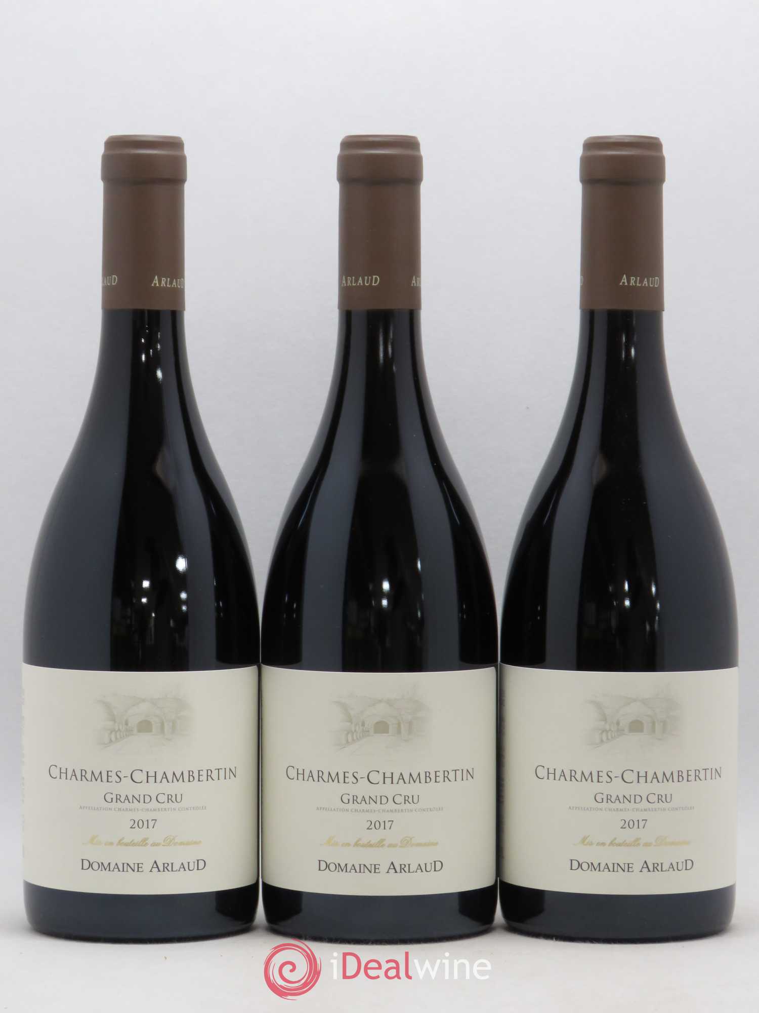 Charmes-Chambertin Grand Cru Arlaud 2017 - Lot de 3 bouteilles - 0