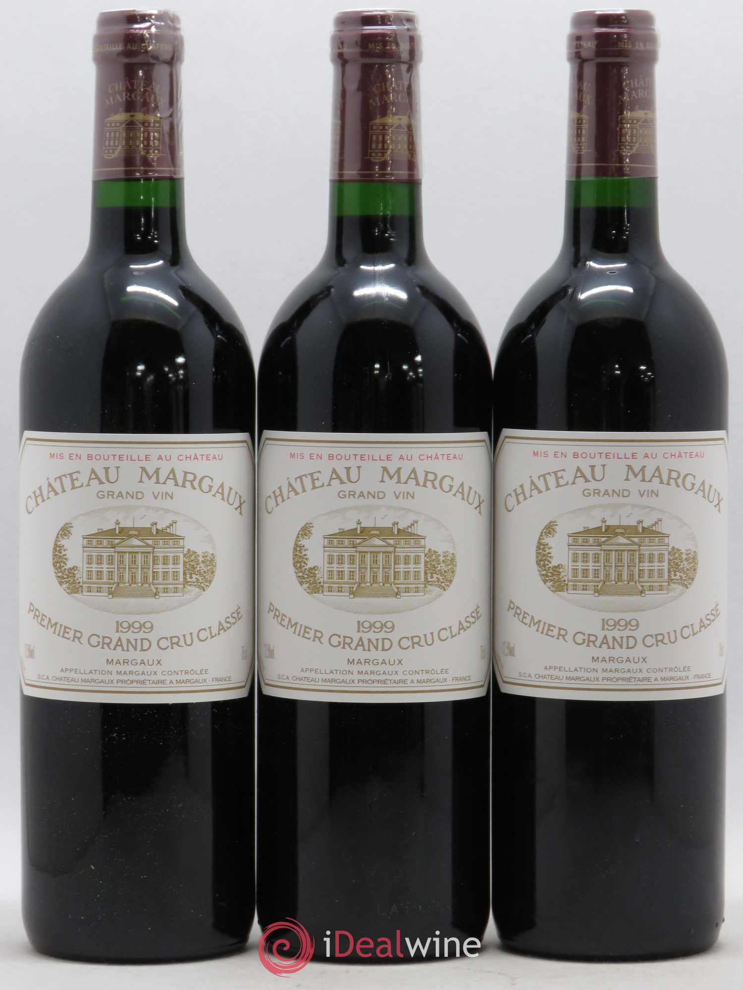 Château Margaux 1er Grand Cru Classé 1999 - Lot of 12 bottles - 1