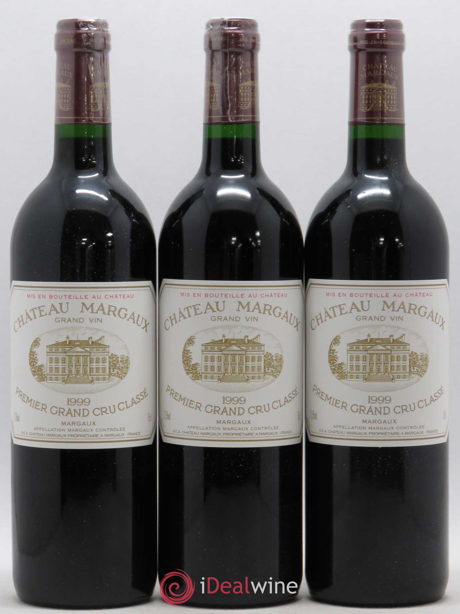 Château Margaux 1er Grand Cru Classé 1999 - Lot of 12 bottles - 3