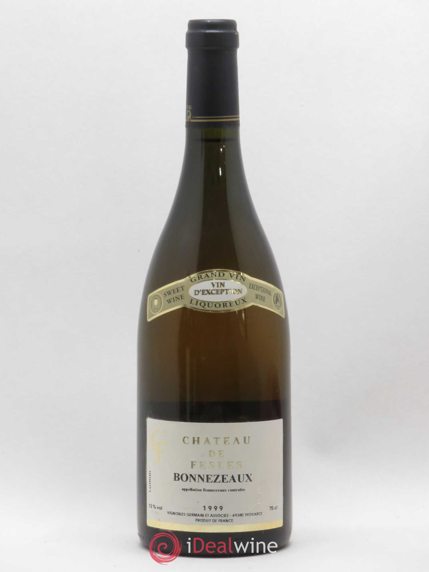 Bonnezeaux Château de Fesles  (sans prix de réserve) 1999 - Lot de 1 bouteille - 0