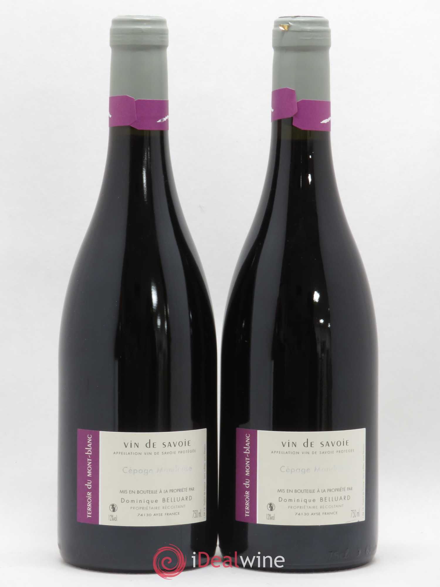 Vin de Savoie Mondeuse Domaine Belluard  (sans prix de réserve) 2015 - Lotto di 2 bottiglie - 1