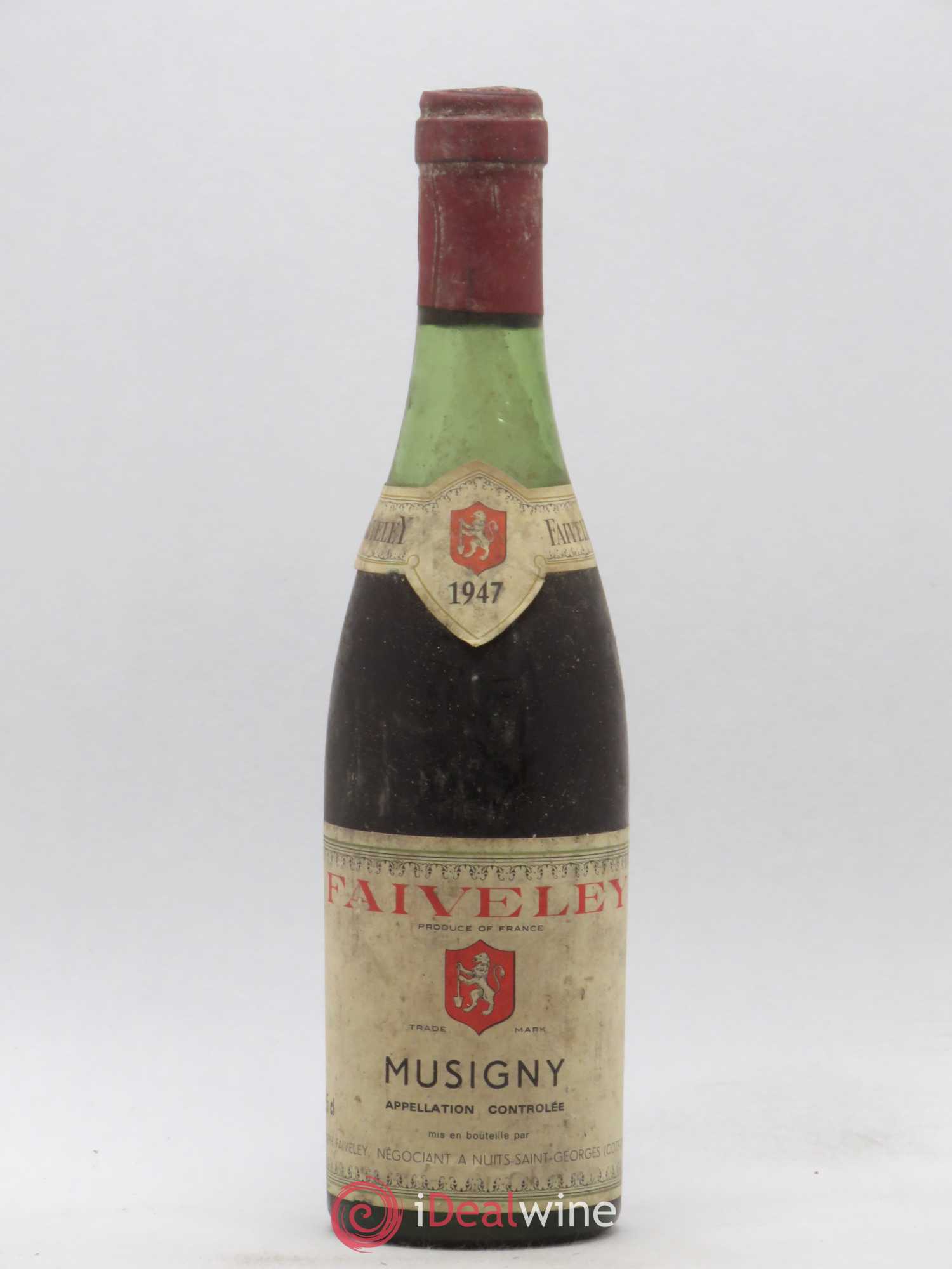 Musigny Grand Cru Faiveley 1947 - Lot de 1 demi bouteille - 0