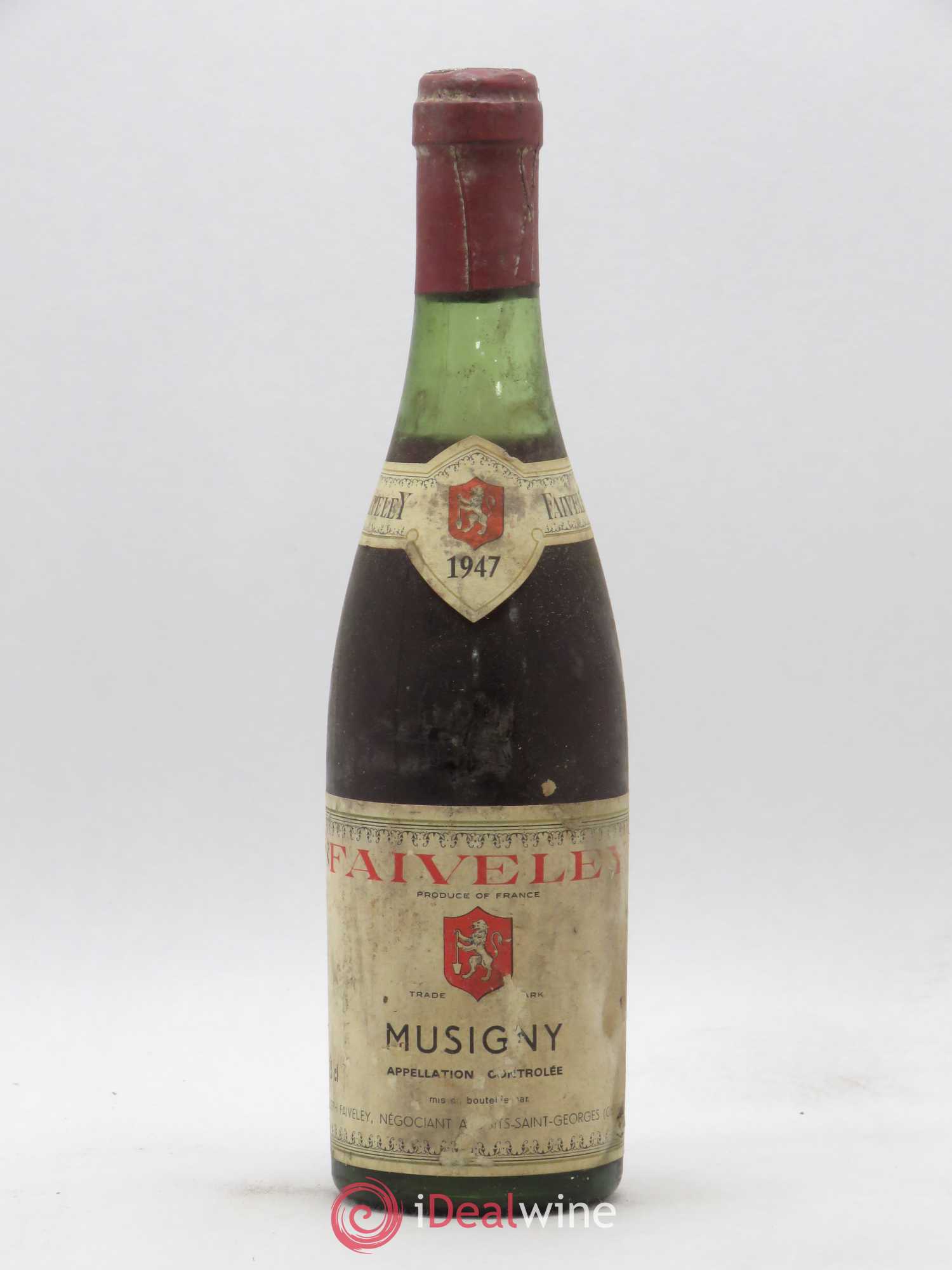 Musigny Grand Cru Faiveley 1947 - Lot de 1 demi bouteille - 0